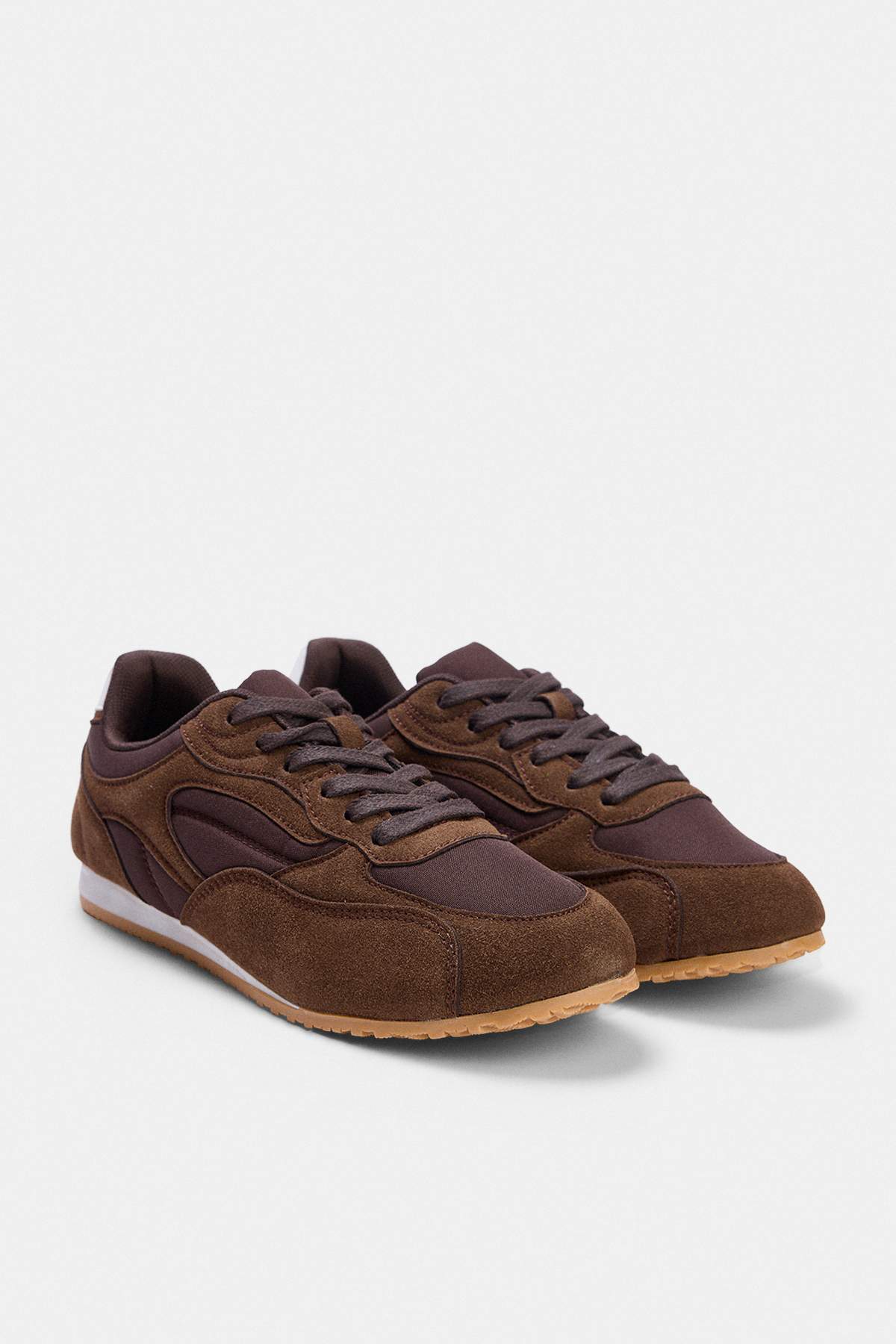 Trendyol Shoes Dark Brown Women's Retro Sneaker Takaw27Sn00004