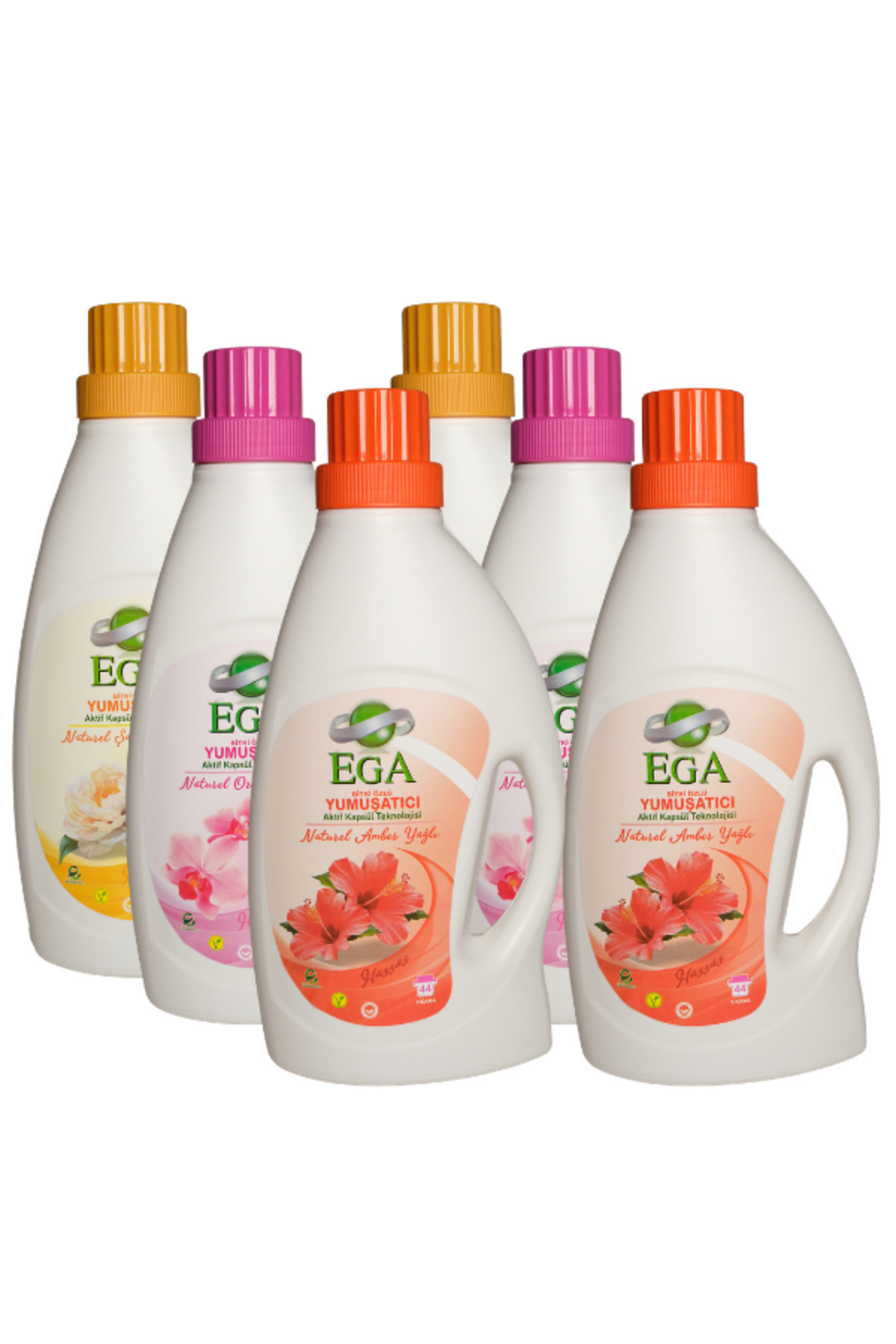 Ega Kimya Aktif Kapsül Teknolojili Çamaşır Yumuşatıcısı 6 X 1040 ml (264 YIKAMA)