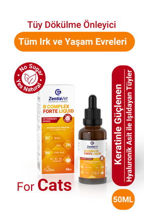 zentiavet Kedi Tüy Döküm Dökülmesi Önleyici Engelleyici Damla Kediler Için B ...