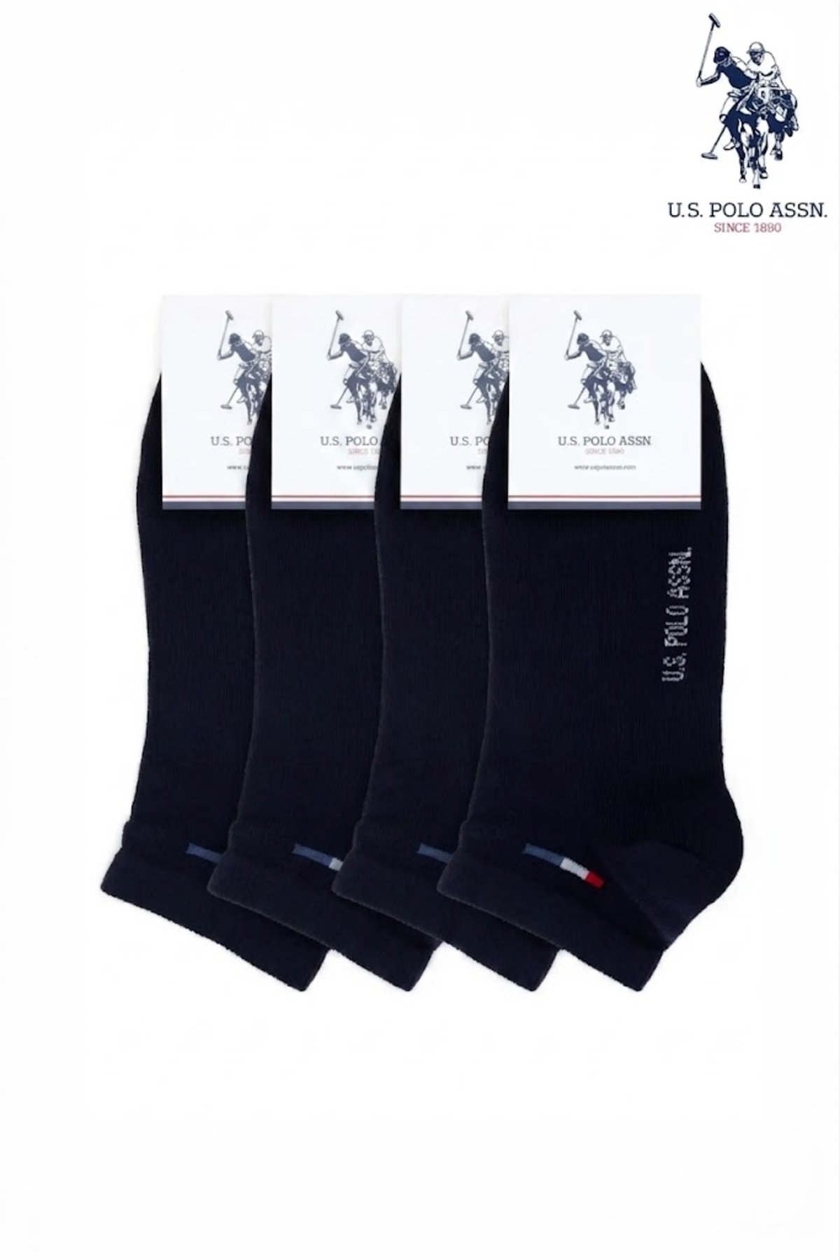 U.S. Polo Assn. 4 Paar Booties-Socken