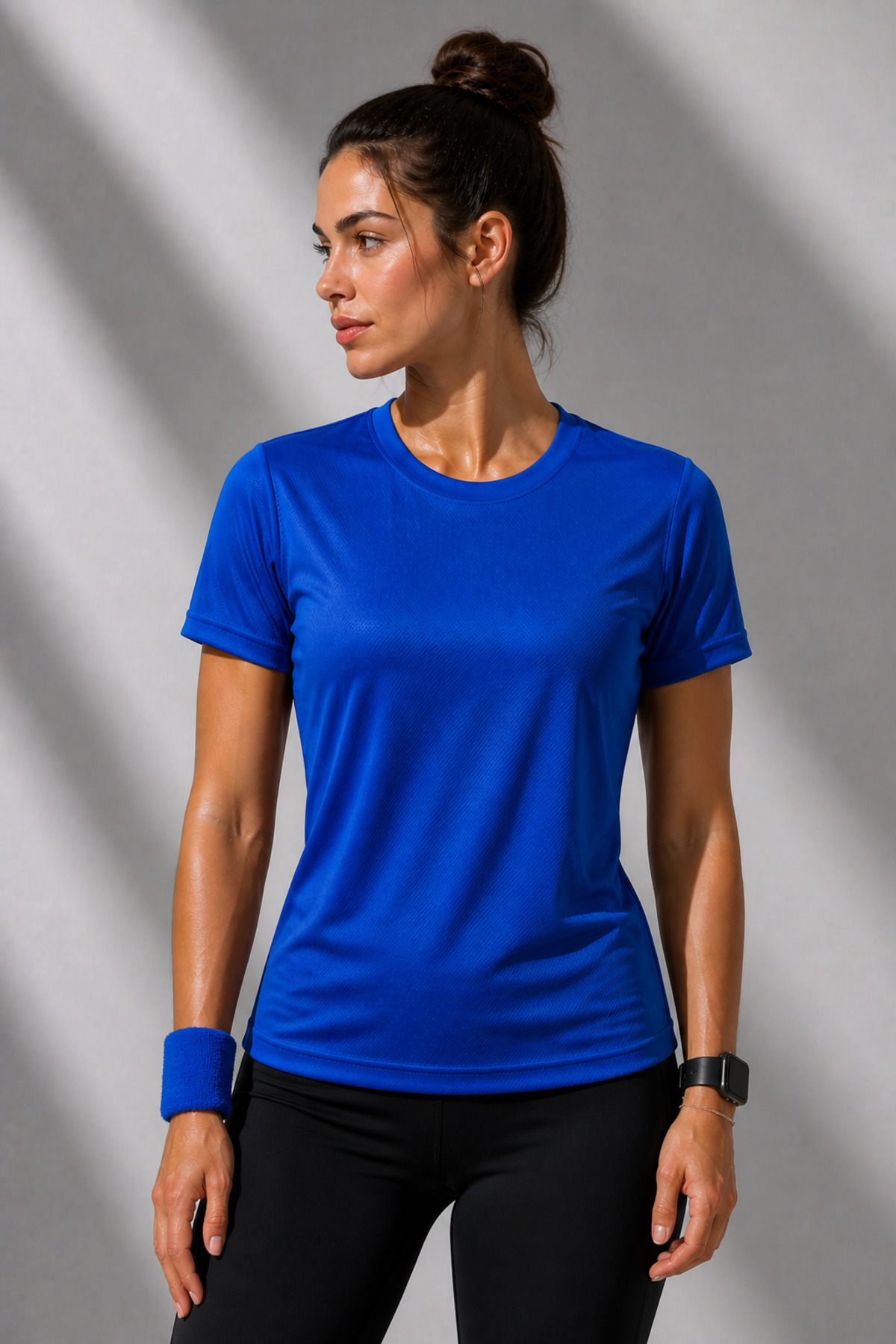 Women's Saxe Performance Sports T-Shirt Fast-Drying Stretchy and Durable Fabric Moisture Absorbing Sports T-Shirt