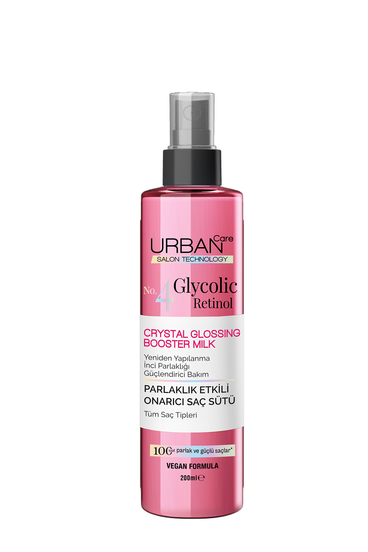 Glycolic Retinol Parlaklık Etkili Onarıcı Saç Bakım Sütü-200ml-Gloss — 8680690712760 — تصویر 3 از 9