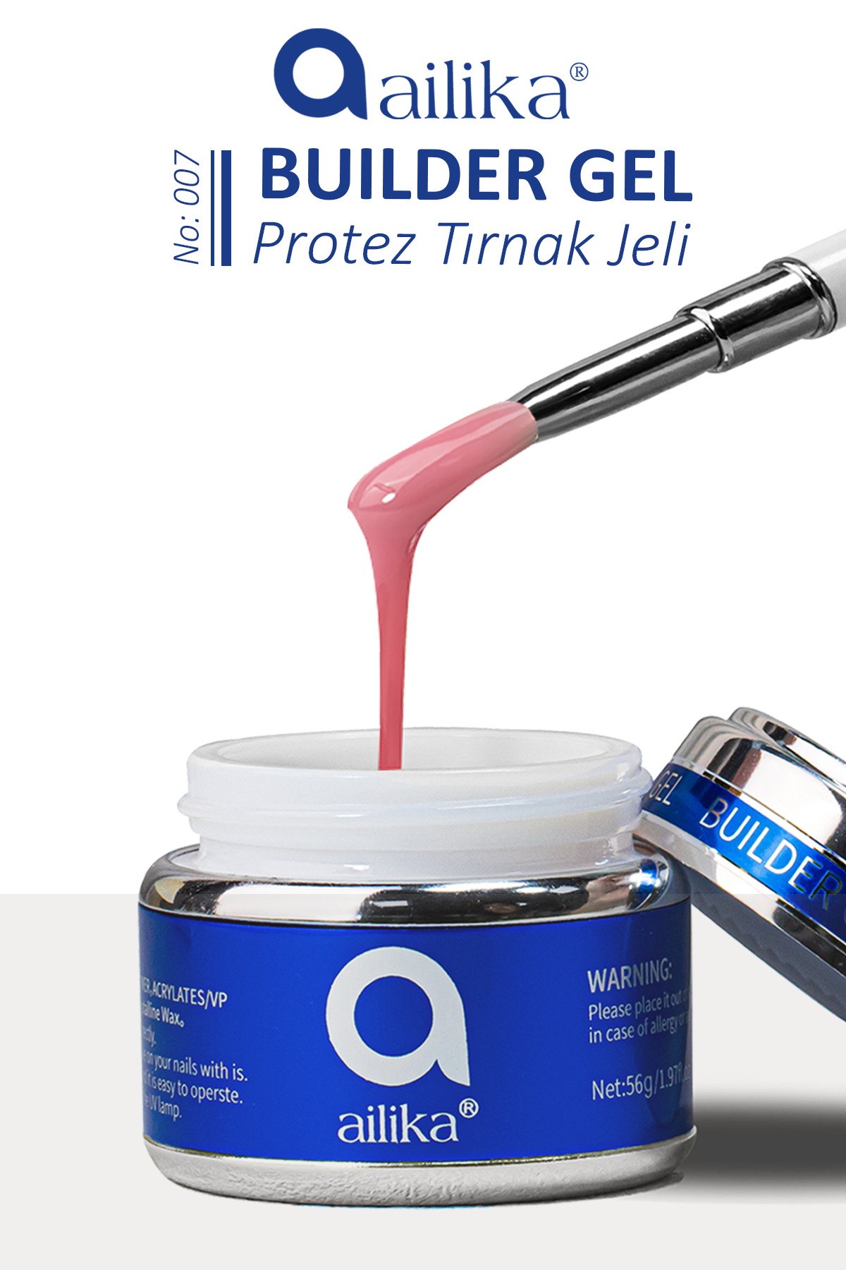 Genel Markalar Protez Tırnak Jeli - No:07 Premium Builder Gel 56ml