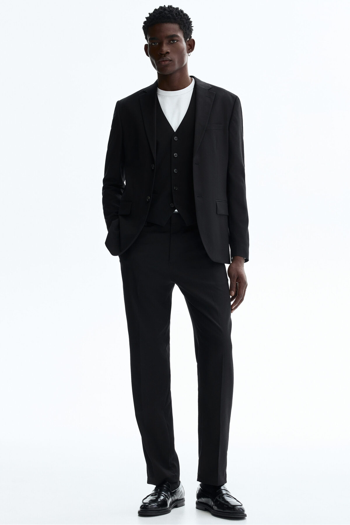 H&M Takım Yeleği Slim Fit görsel 3