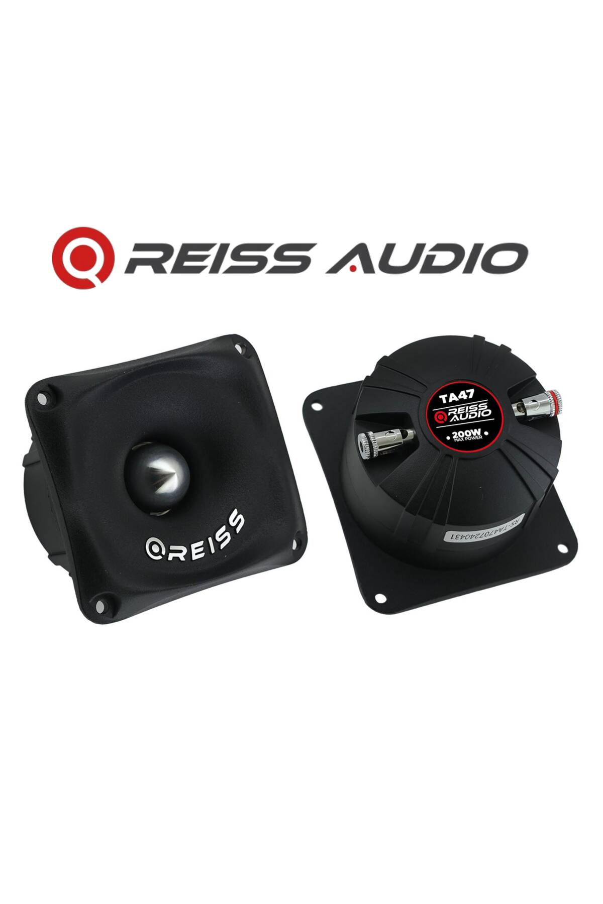 Reiss Audio Rs-ta47 Çifti 400wat-200w Rms 10 Cm Dome Tweeter Tiz