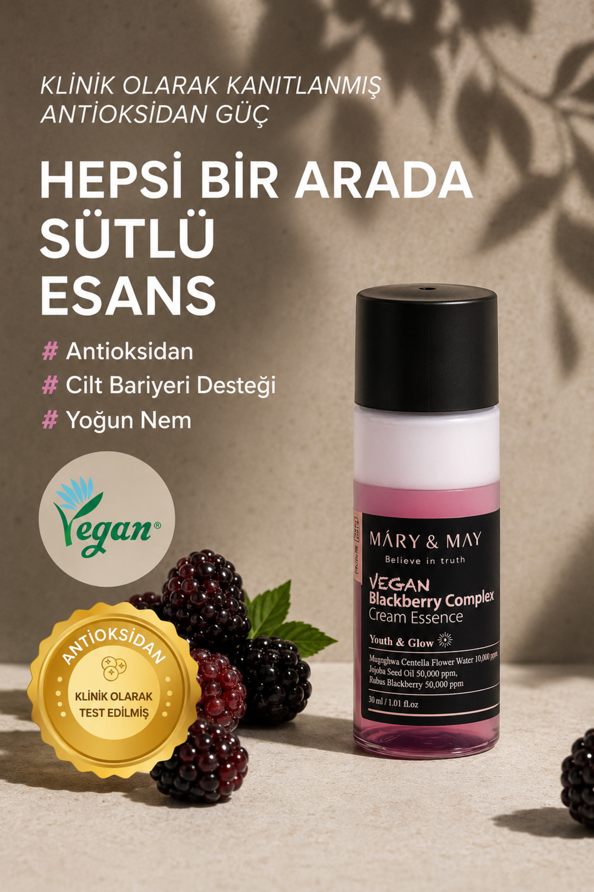 Blackberry Complex Cream Essence 30ml — TYCHBOGHMN169848859135089 — تصویر 6 از 8