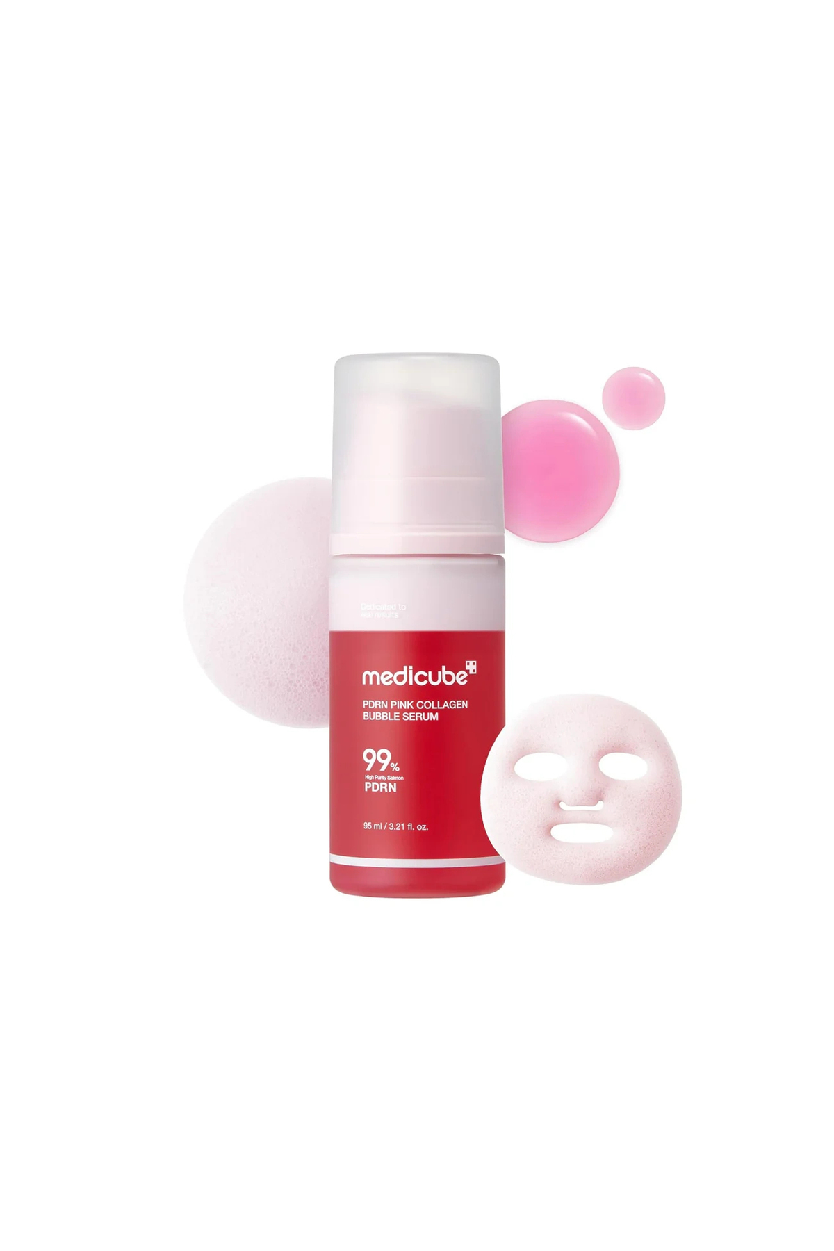 PDRN PINK COLLAGEN BUBBLE SERUM 95ml — 8800289478796 — تصویر 5 از 5