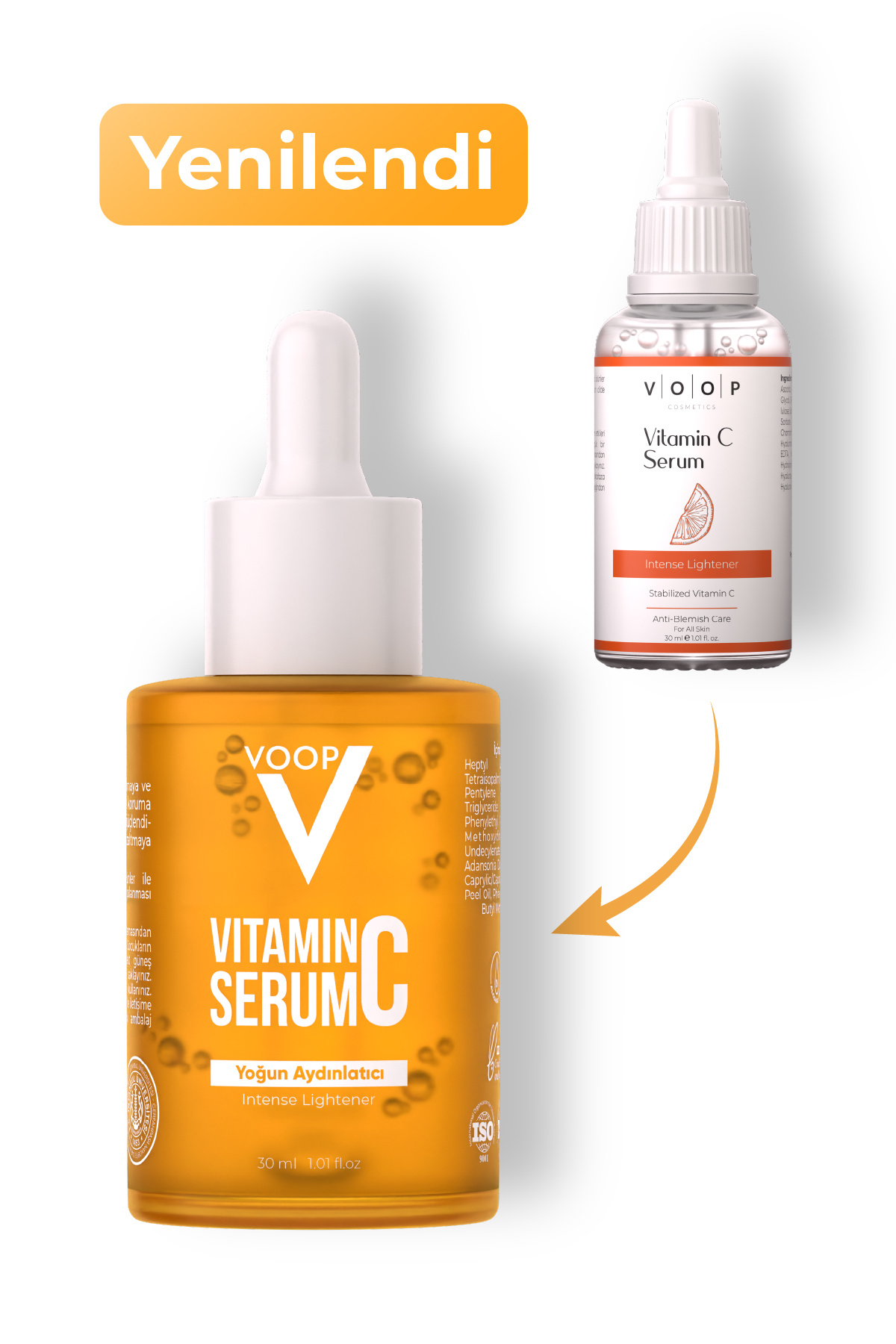 Yoğun Aydınlatıcı Ve Leke Karşıtı Vitamin C Serumu - 30 ml | %10 Vitamin C Içeriği Ile Etkili Bakım — 200