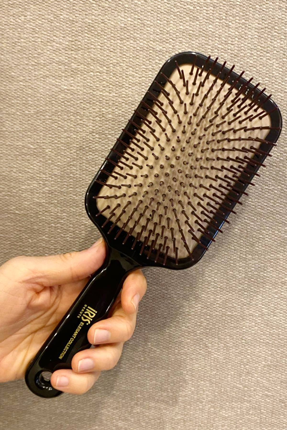 Saç Fırçası Topsuz Diş Uçları Dolaşık Açıcı Kaynak Saça Uyumlu Paddle Brush 51038 — سفید 8698323510386 — تصویر 4 از 4