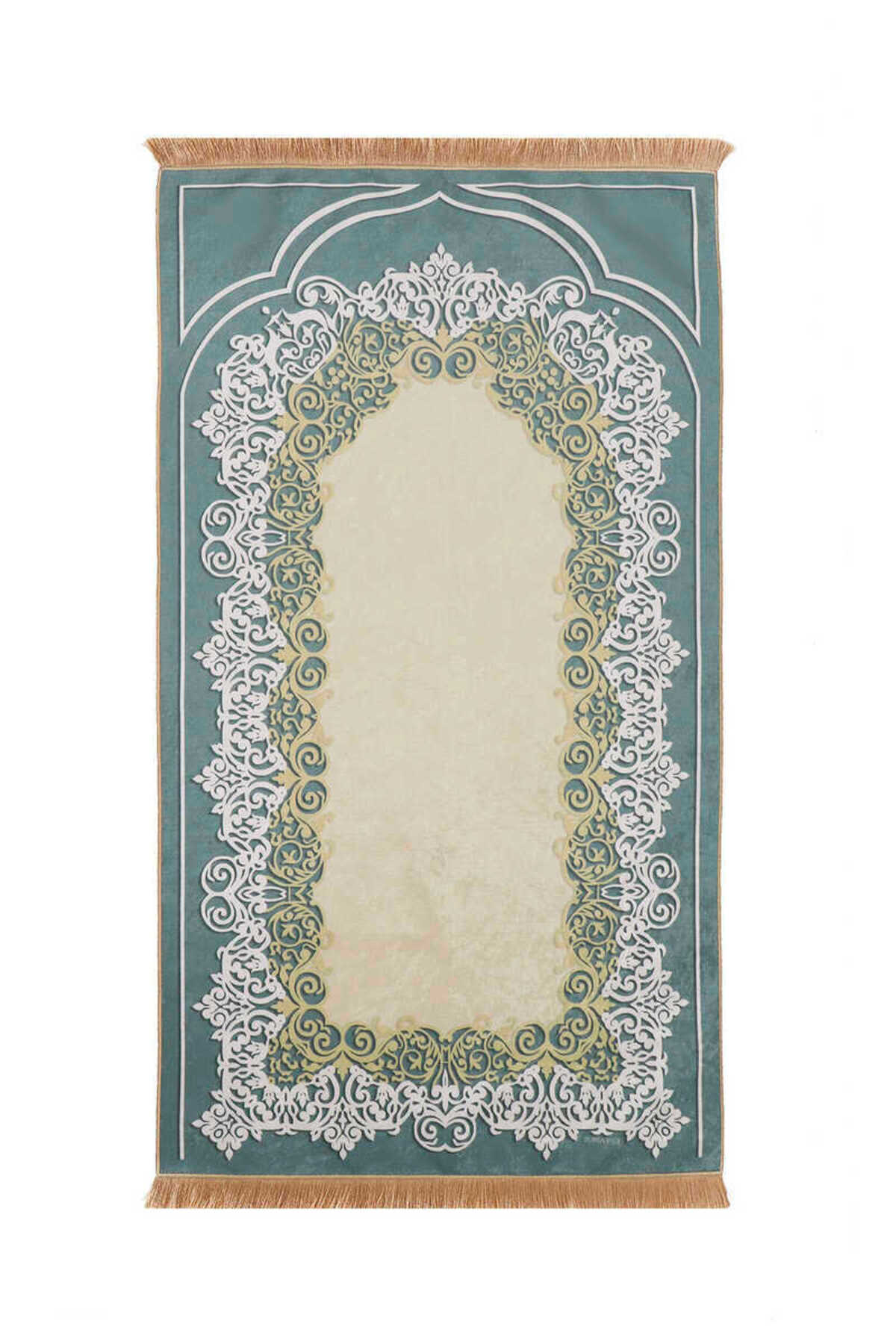 Green Velvet Carpet Prayer Sheet