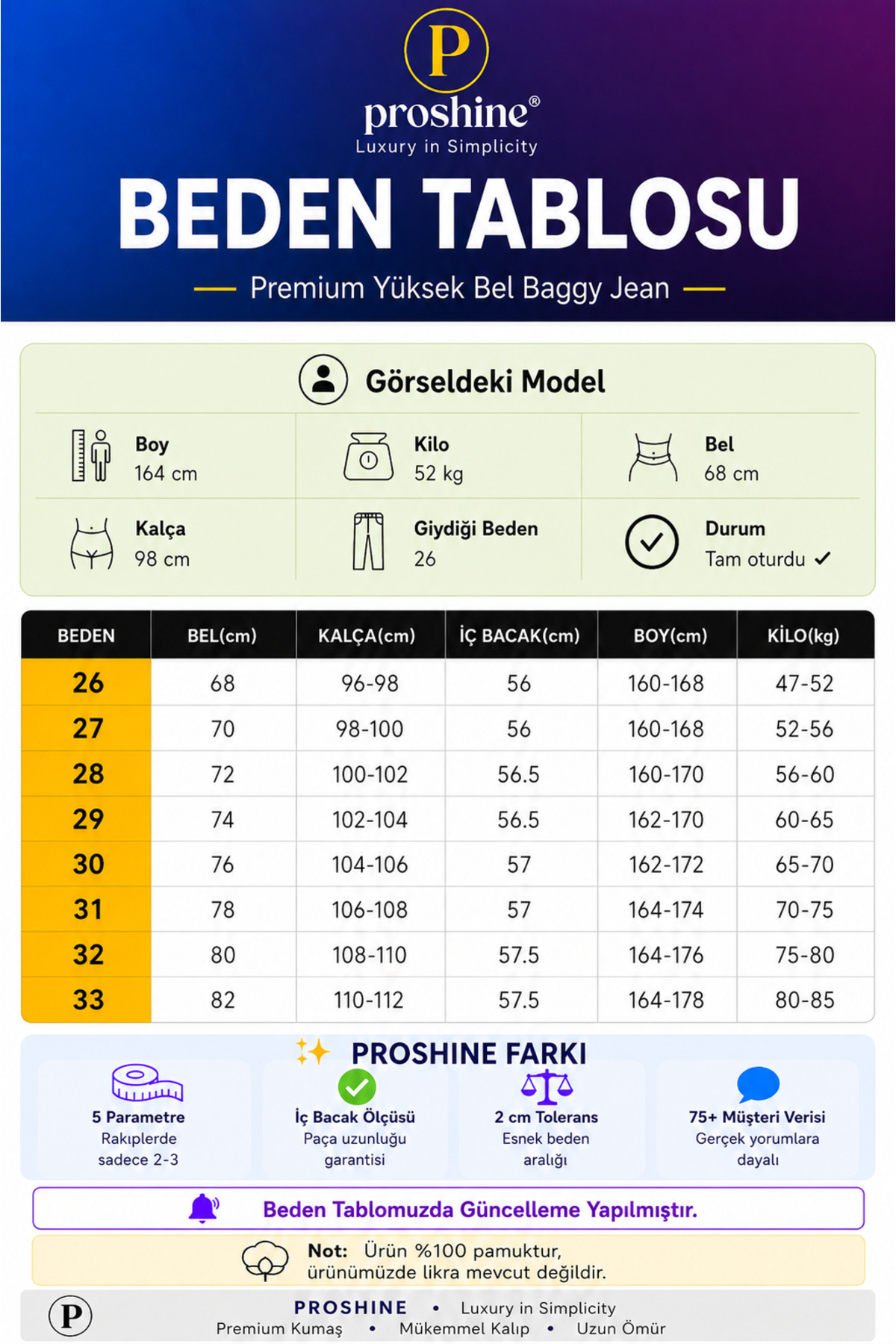 FlexiFit Yüksek Bel Kar Yıkama Baggy Jean Kot Pantolon - Deri Kemer Hediyeli görsel 2