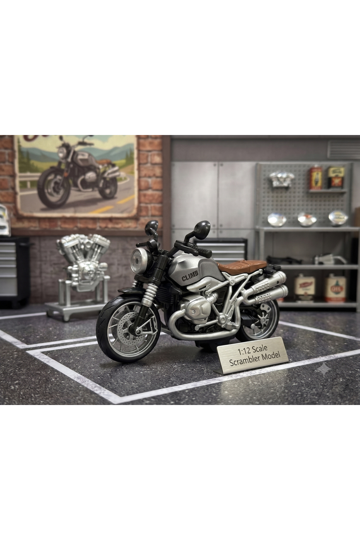 Tıfıl Toys 1:12 Ölçekli Sesli ve Işıklı Çek-Bırak Mekanizmalı 15cm