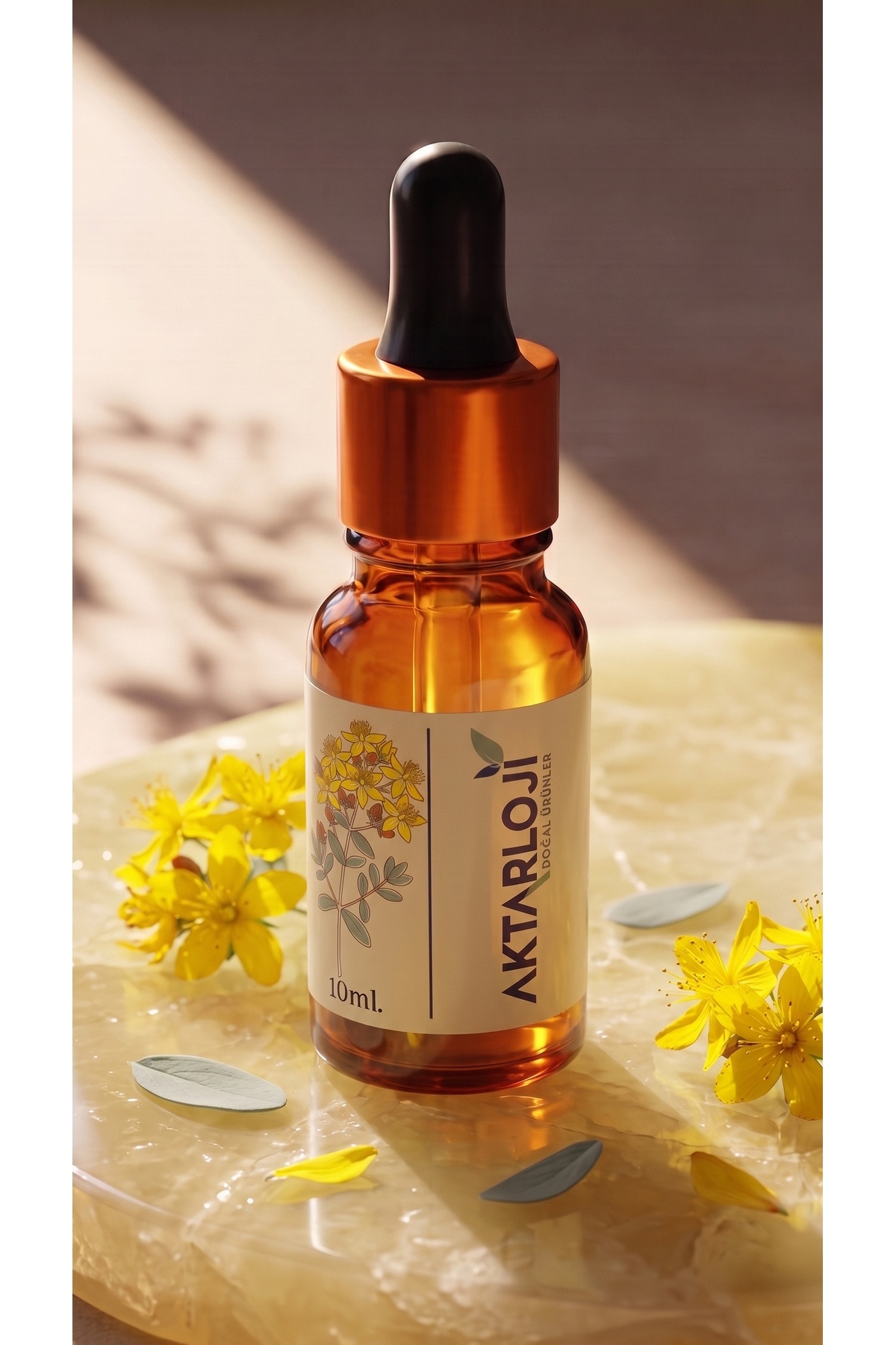 Sarı Kantaron Yağı 10 ml / %100 Saf Ve Doğal / St. John's Wort Oil — A1-Kantaron-yag-10 — تصویر 8 از 8