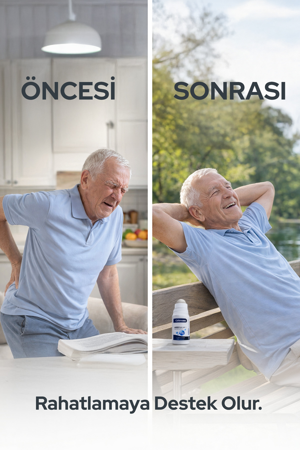 Magnezyum Yağı Kas ve Eklem Bakımı İçin Etkili Roll-On Doğal Magnezyum Klorür Magnesium Oil 50ml — FLOWT50MLSPRAY1 — تصویر 6 از 9