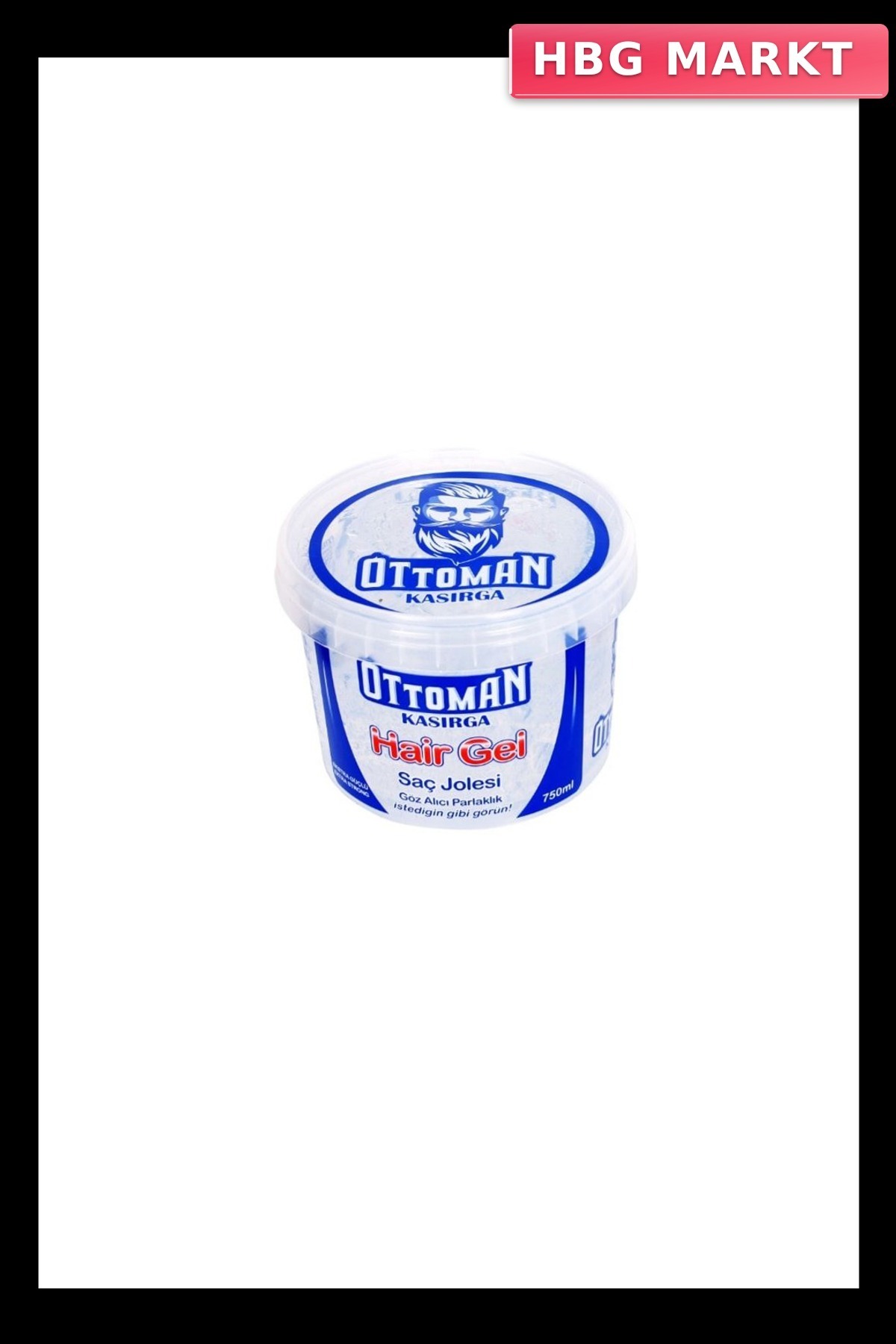 HBG Markt OTTOMAN KASIRGA 750ML Hair Gel Saç Jölesi Extra Güçlü — TKT-6D3E-MOD-56472459960-DEC05
