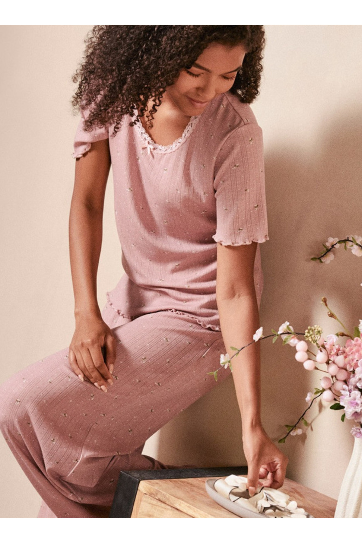 Splash FAV Intimates Pyjama Set Top & Trousers