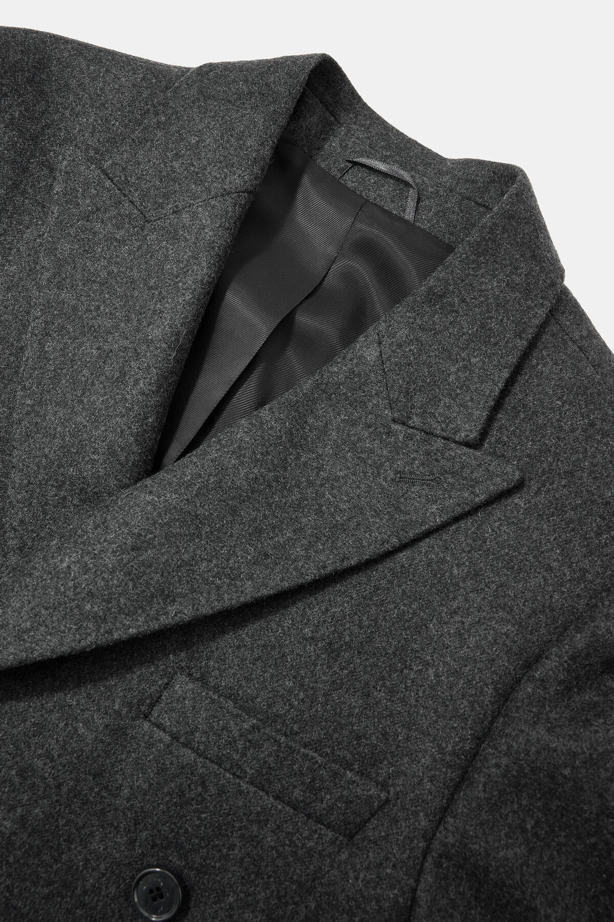 W Collection Antrasit Palto görsel 3