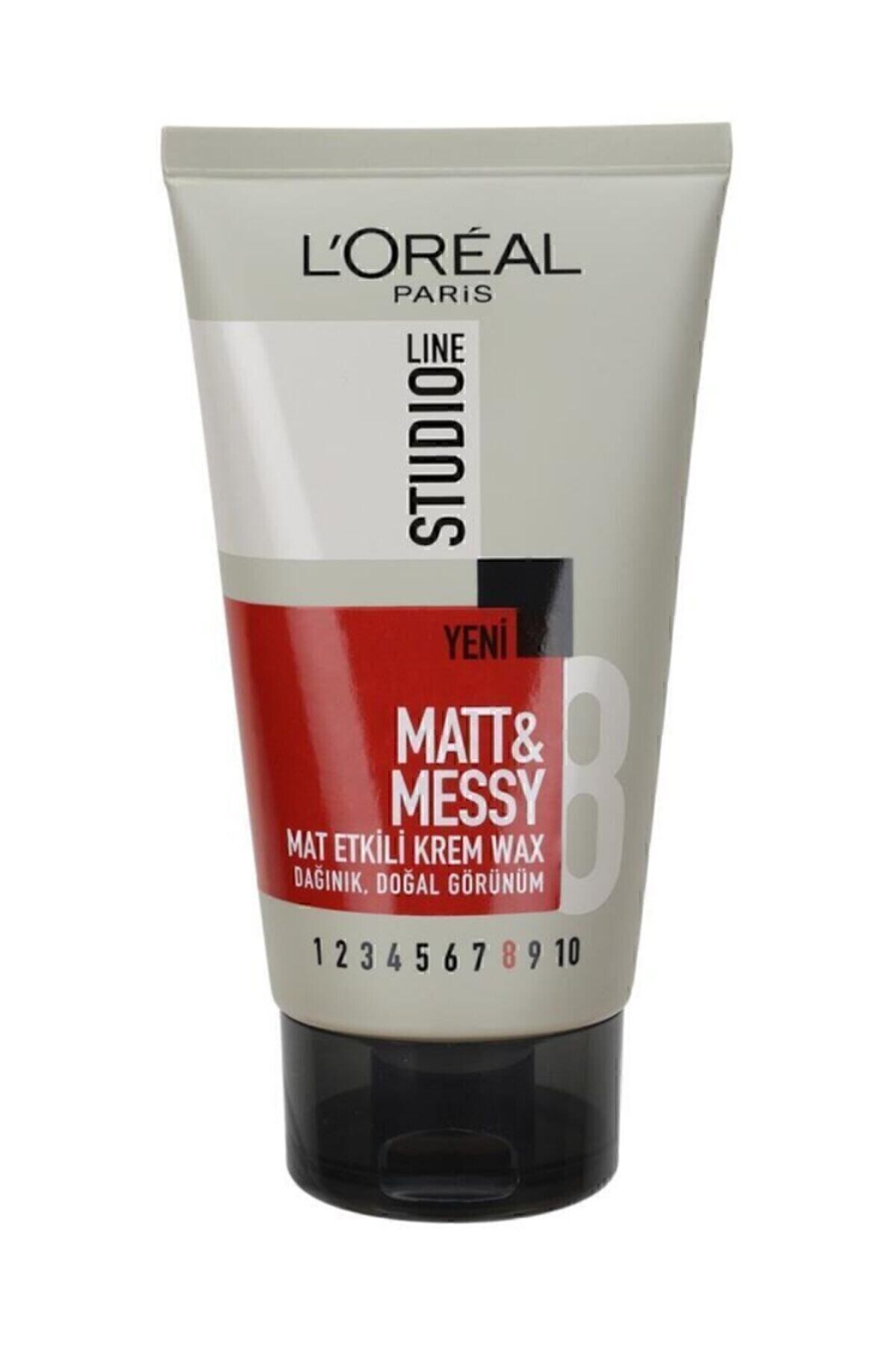 L'oréal Paris Studio Line Matt & Messy Mat Etkili Krem Wax — 3600522225058 — تصویر 4 از 4
