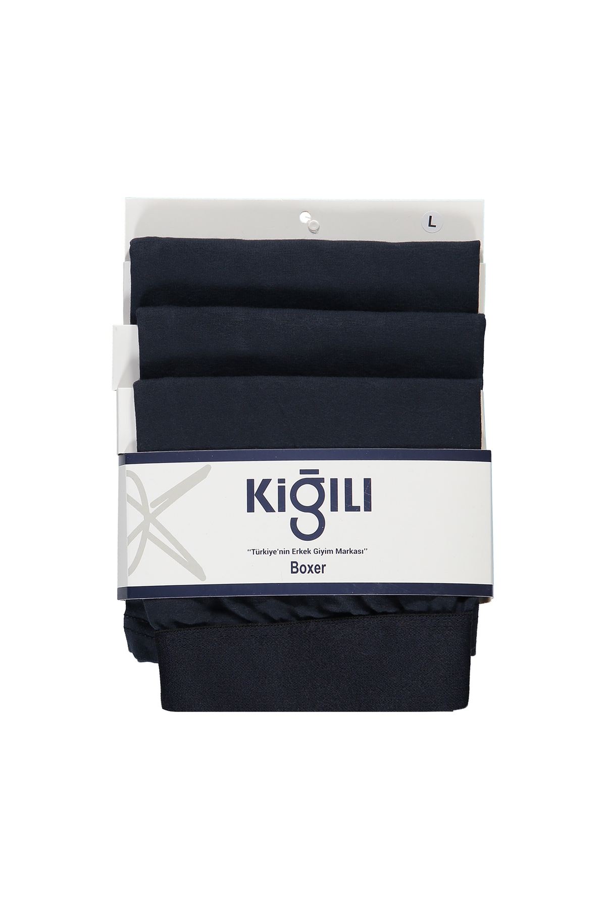 Kiğılı Premium 3'lü Pamuklu Likralı Rahat Esnek Boxer Seti (Damat Bohçası - Çeyiz Seti) görsel 2