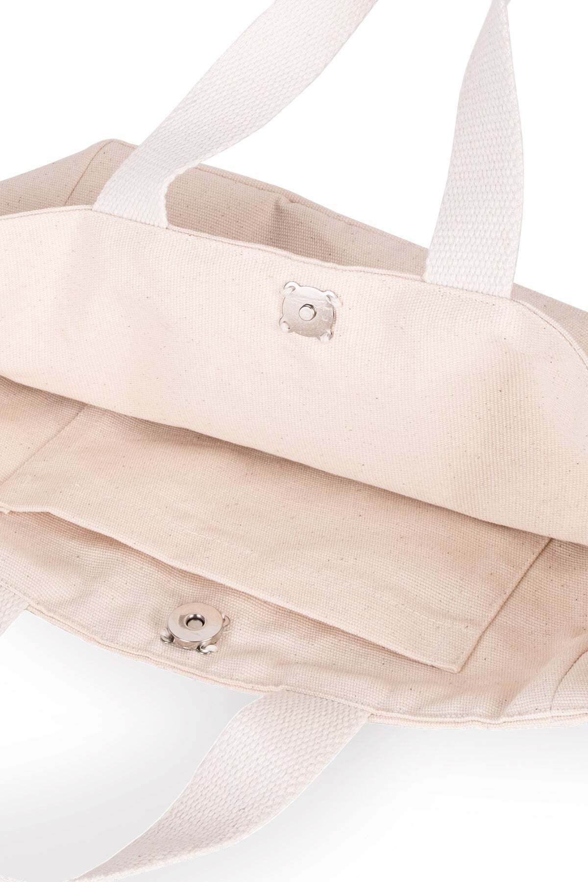 Silk and Cashmere Mini Bez Çanta görsel 6