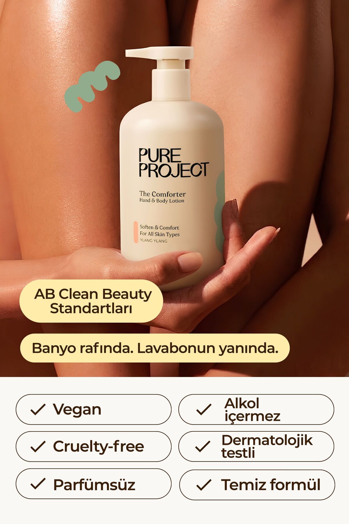 Seyahat Boy Ylang Ylang El & Vücut Losyonu 80 ml | Kuruluk Karşıtı & Uzun Süreli Nemlendirme — YNGC3621939 — تصویر 5 از 6