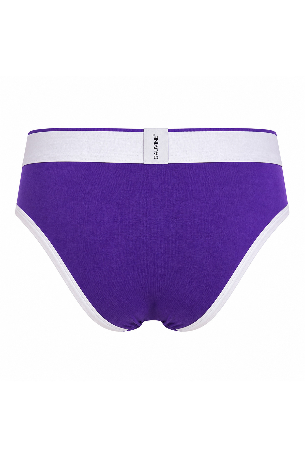 GAV20 Erkek Premium Slip Pamuk Esnek Support Pouch Özellikli Esnek Nefes Alabilen Gün Boyu Konfor Mor görsel 5