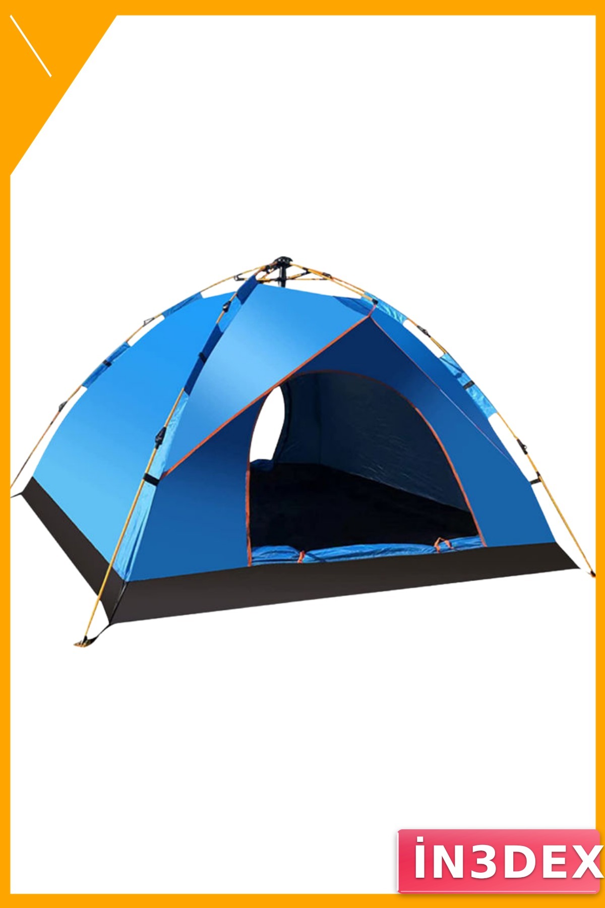Otomatik Kurulum Su Geçirmez Kamp Çadırı 2-3 Kişilik Outdoor