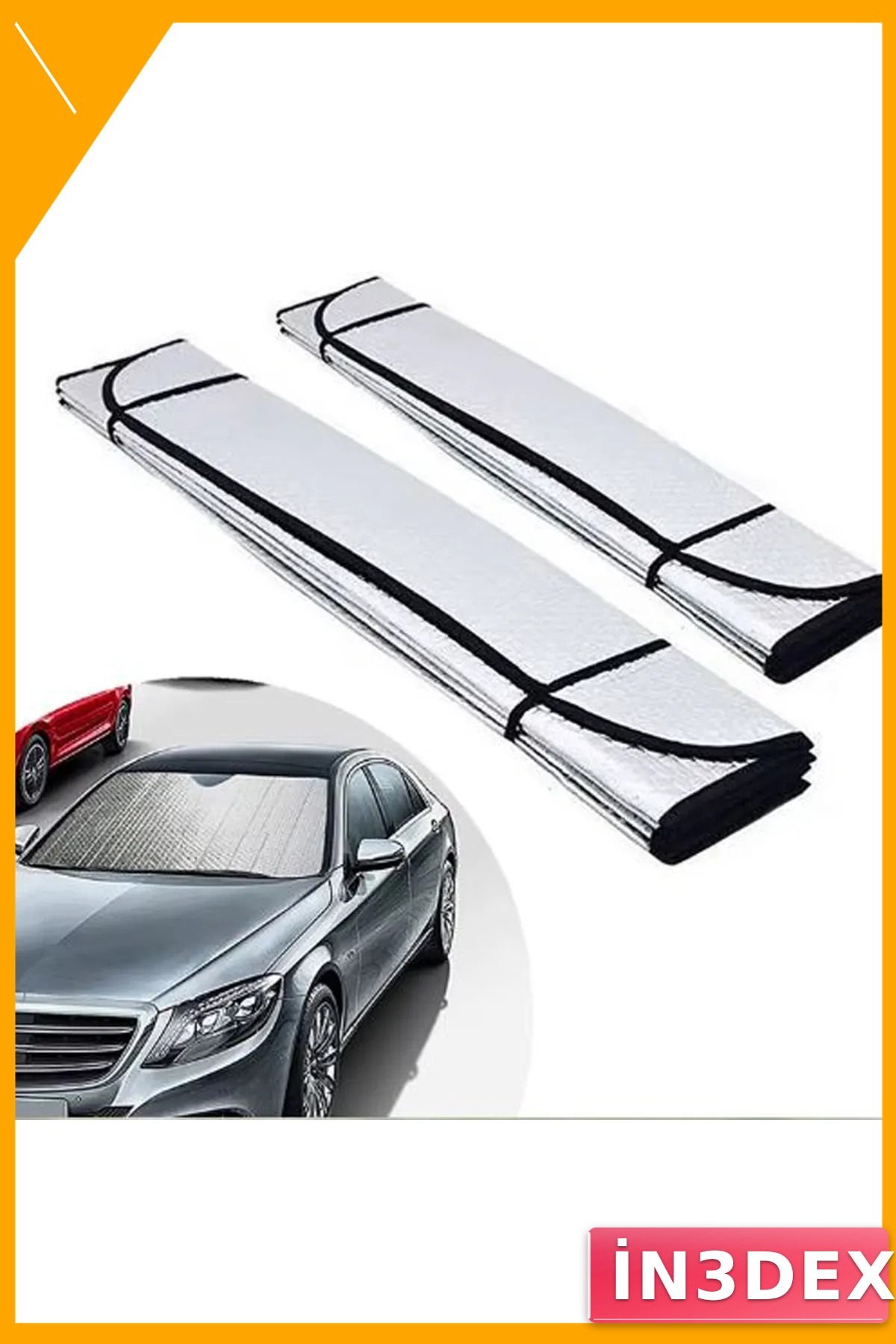 Katlanabilir UV Koruyucu Ön Cam Güneşlik Renault Hyundai Opel Toyota