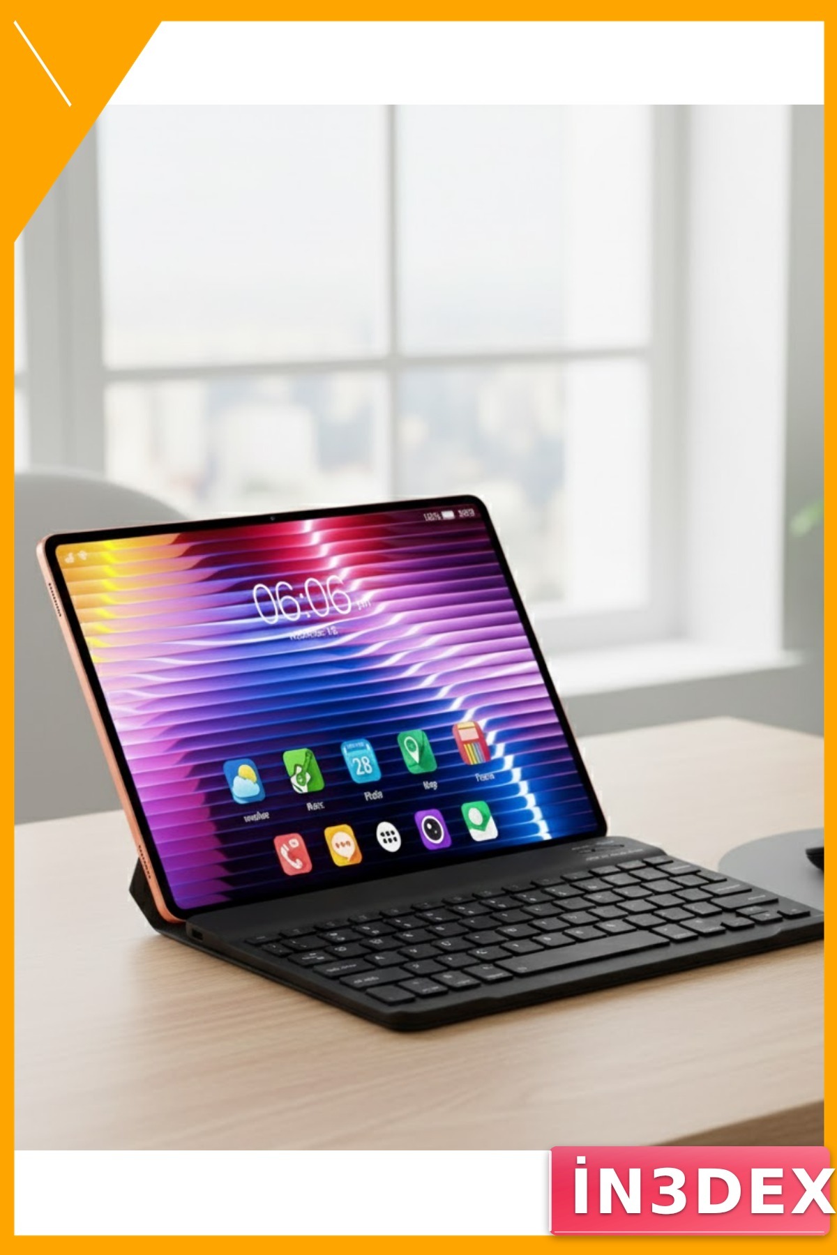 Android Klavyeli Tablet Seti 10.1 inç Stylus Kalem Hediyeli