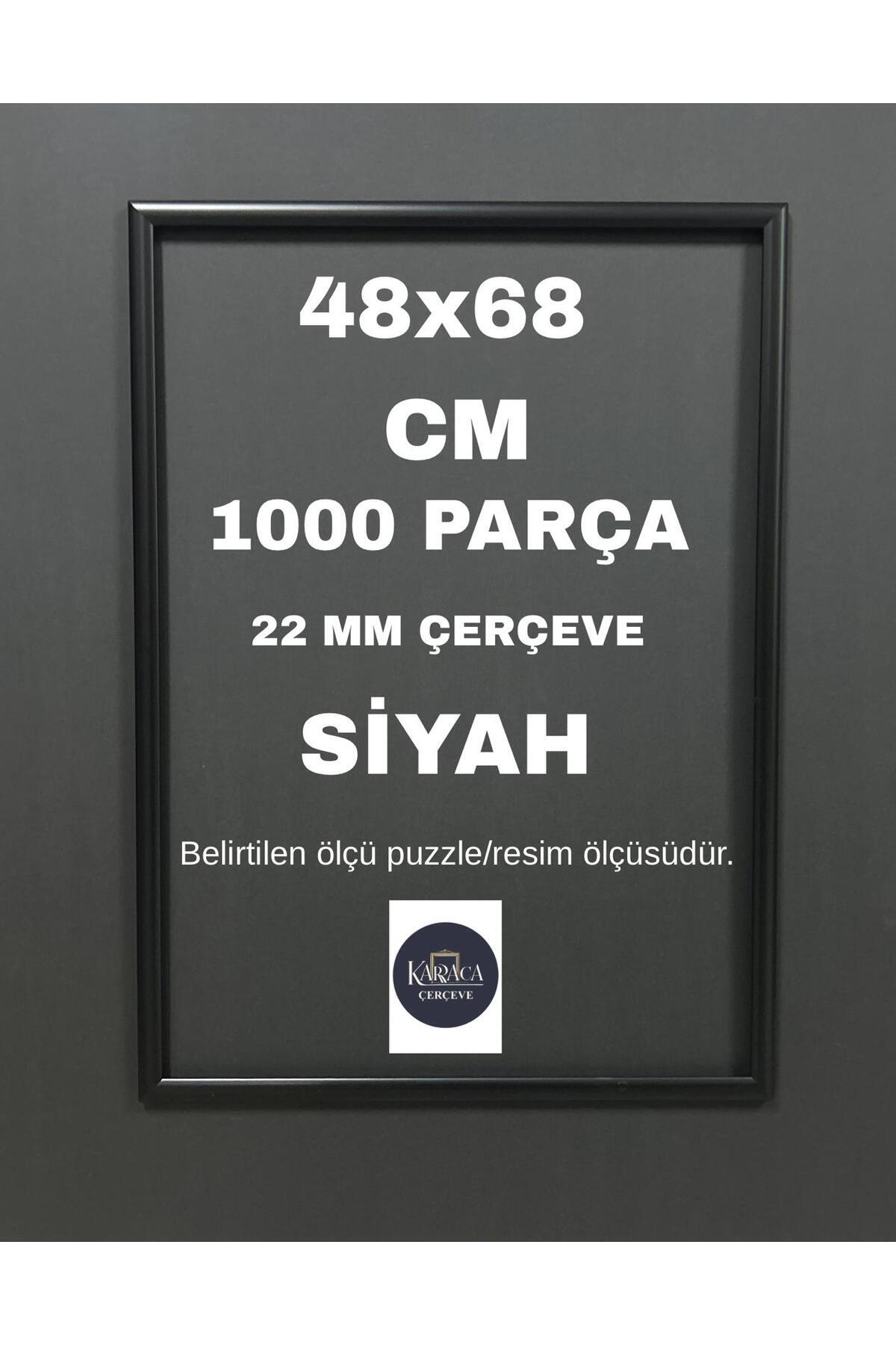 cercevehome PUZZLE ÇERÇEVESİ 1000 PARÇA (48cm×68cm) ÖLÇÜSÜNDE 22MM