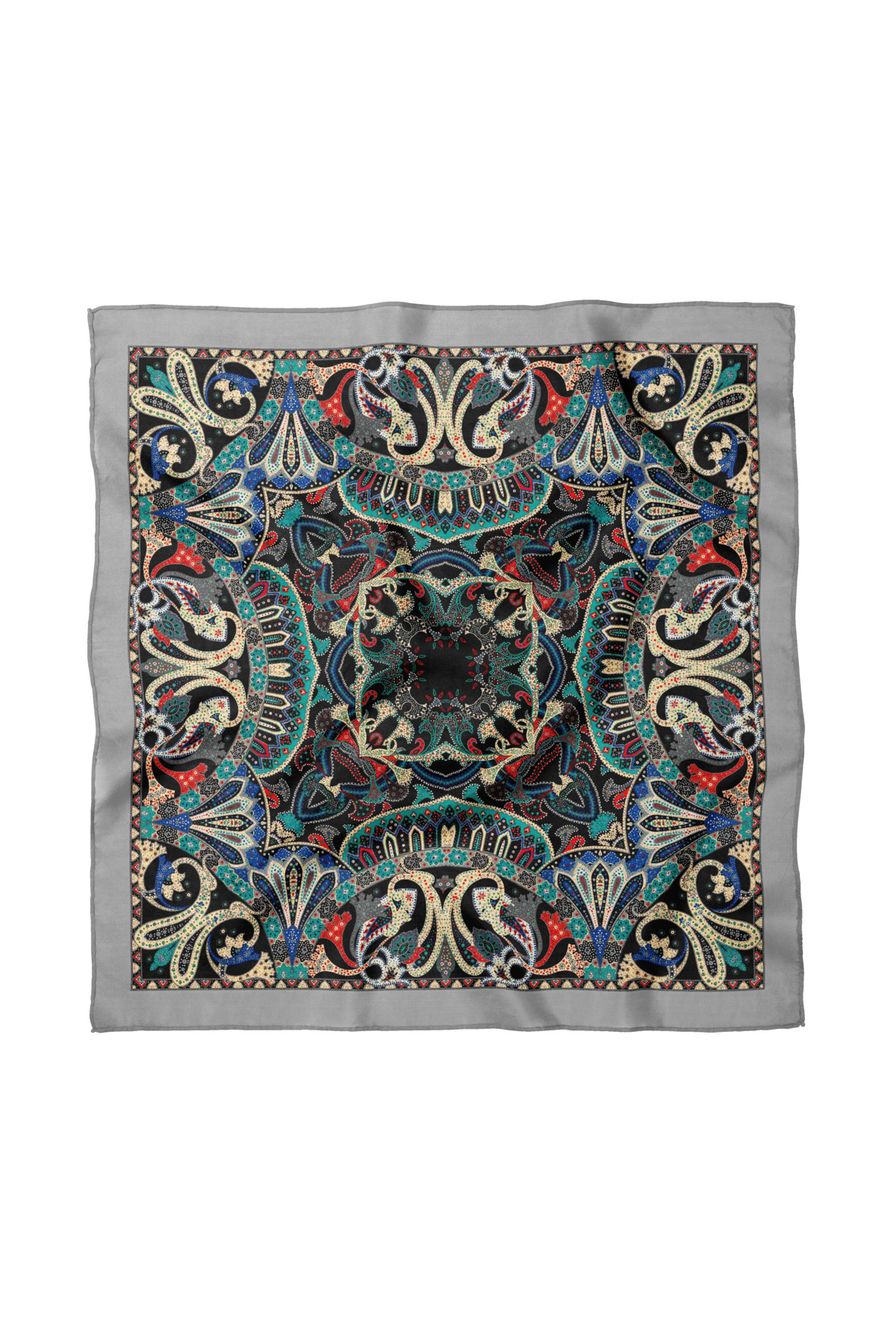 Ethnic Patterned Scarf / Bandana 50x50cm