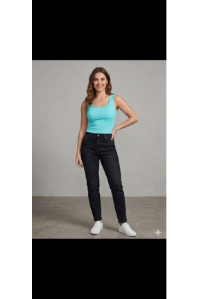 ZENTRA Kadin basic fitilli atlet rahat kullanım nefes aldıran kumas