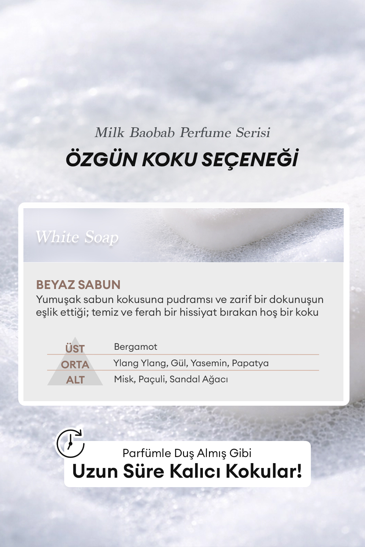 Yıpranmış Saçı Onaran Parfümlü Keratinli Saç Kremi Perfume Treatment (White Soap) — 9450 — تصویر 3 از 9