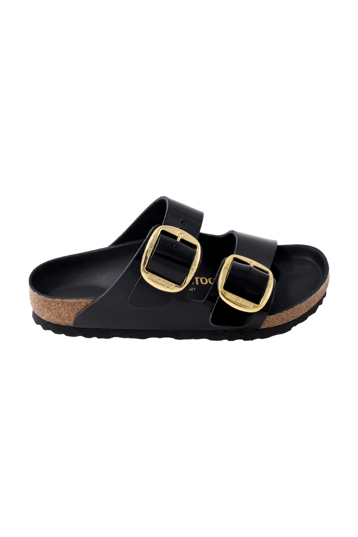 دمپایی زنانه مشکی جاستپ مدل آریزونا بیگ باکل 1021471 بیرکن استاک دمپایی Birkenstock