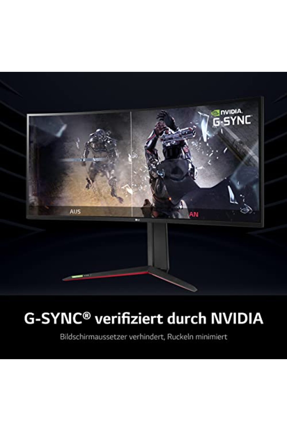 LG Ultragear Oyun Monitörü 34GN850-B.AED 86,7 cm - 34 inç, Kavisli