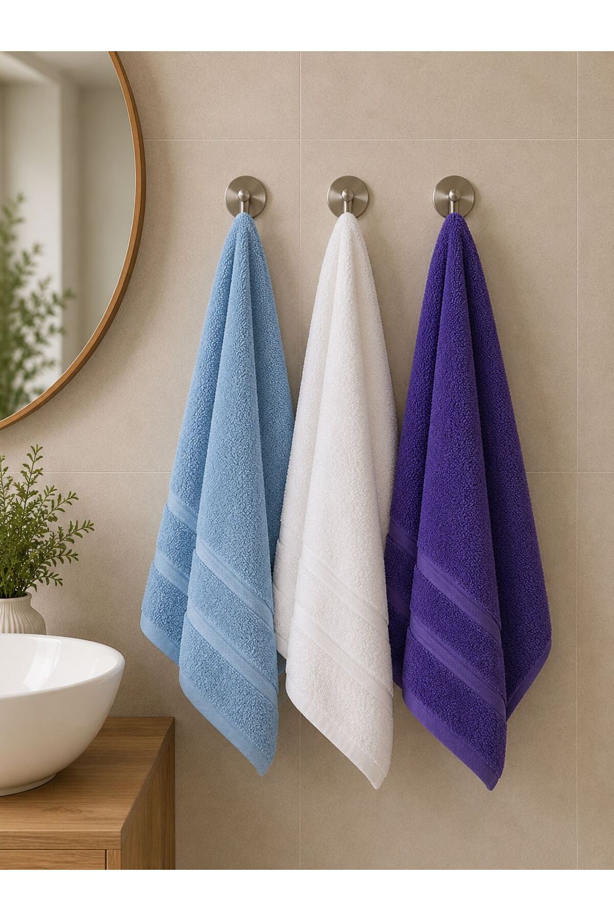 Banyo Havlusu Mor