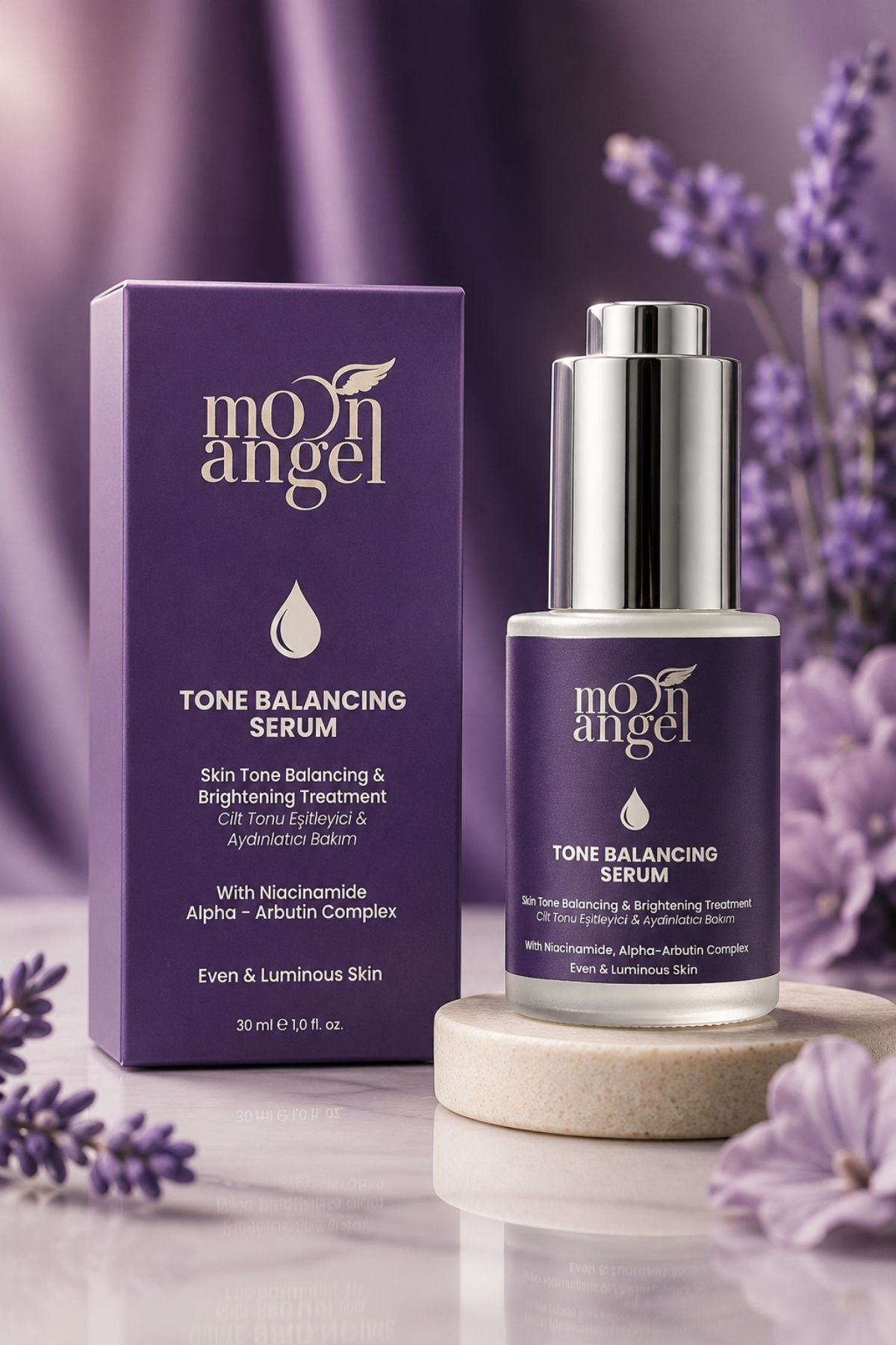 Leke Karşıtı ve Cilt Tonu Eşitleyici Aydınlatıcı Serum (Niacinamide +Alpha Arbutin) 30 ml — görsel 1