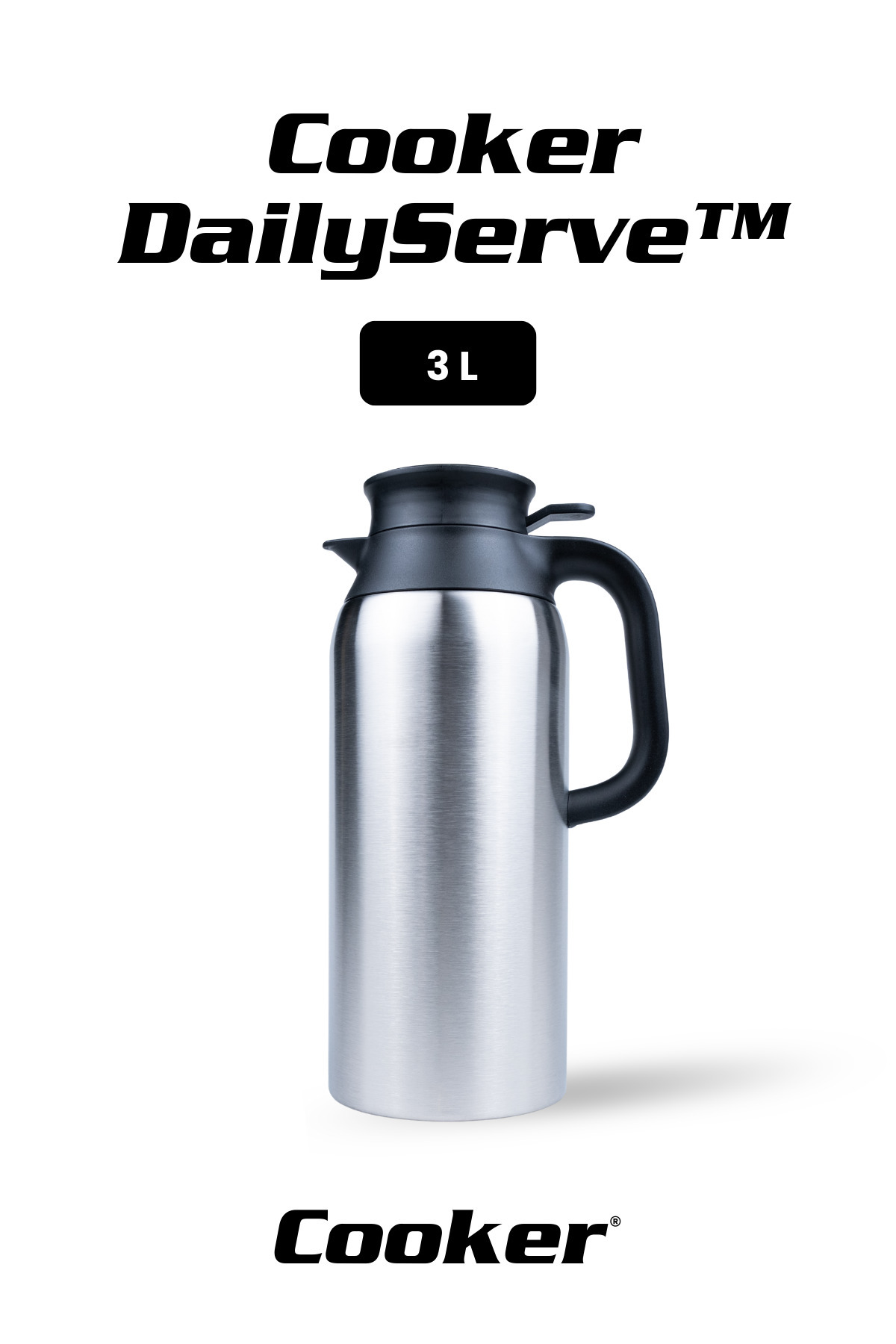 DailyServe 3 Liter Stainless Steel Thermos CKR2125