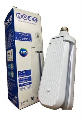 YILMAZLAR HIRDAVAT 1 adet Noas 40W Pervane Ampul Beyaz