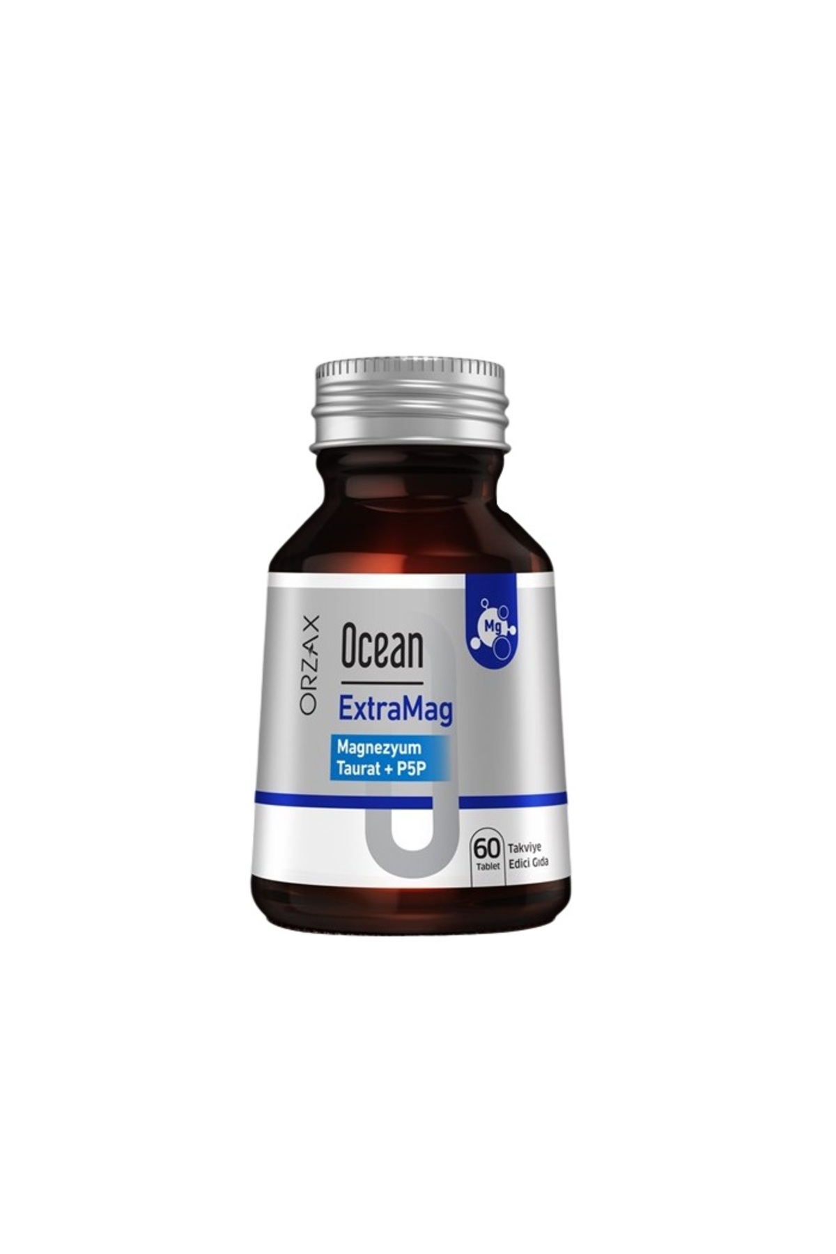 Ocean Orzax Ocean Extramag Magnezyum Taurat+ P5P 60 Tablet