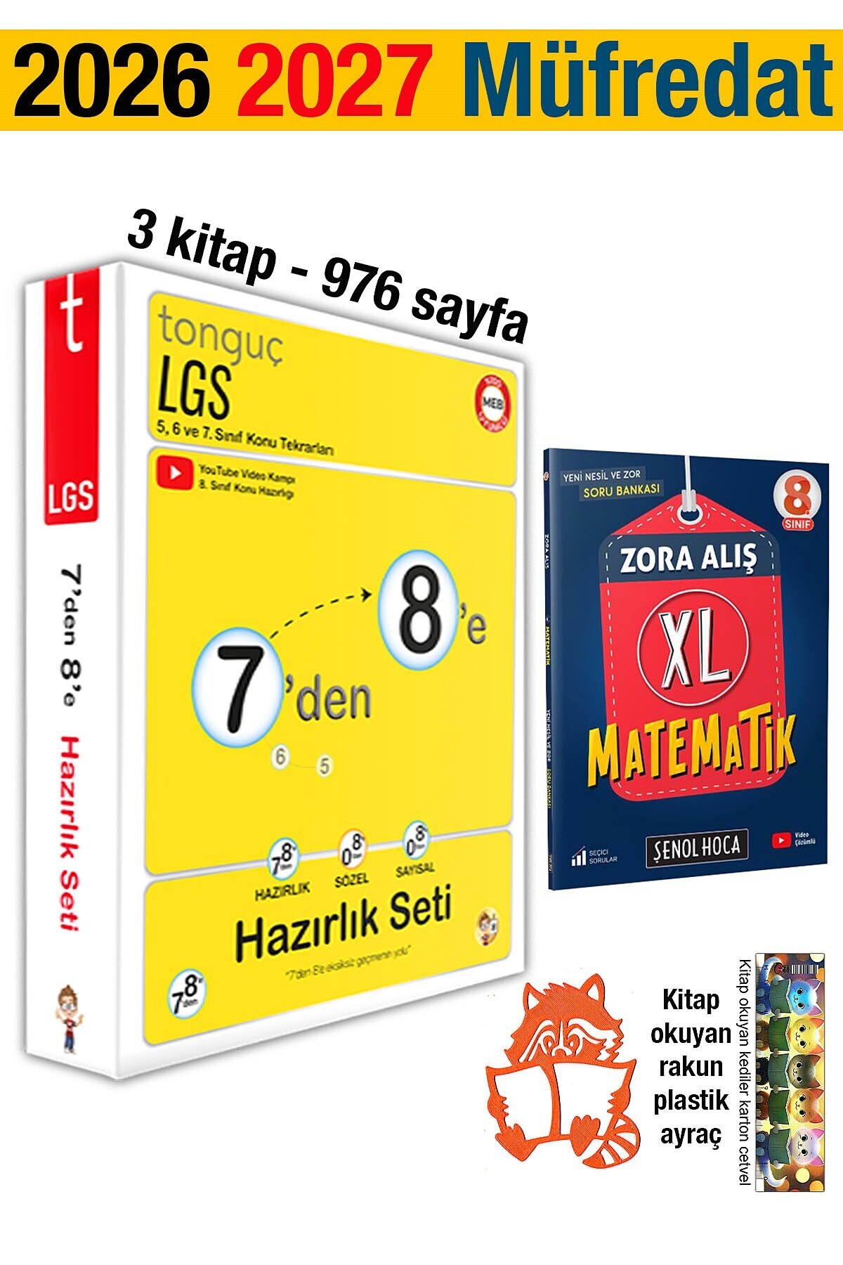 Tonguç Yayınları 7'den 8'e Hazırlık Seti 2026 Yaz Tatili 8. Sınıf