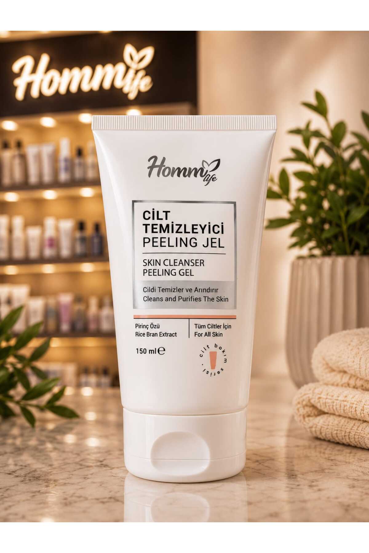 hommlife Pirinç Özlü Peeling Jel 25 ML — TYCF76D4EAB96B8103AECB800