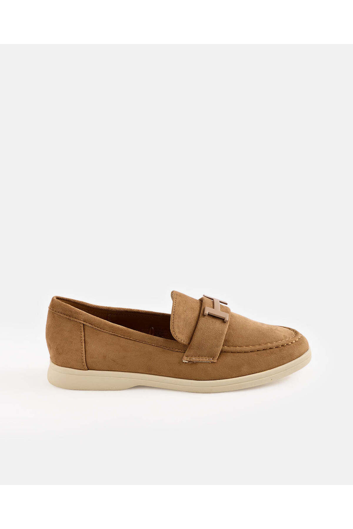 REDTAG Women Brown Textured Loafers