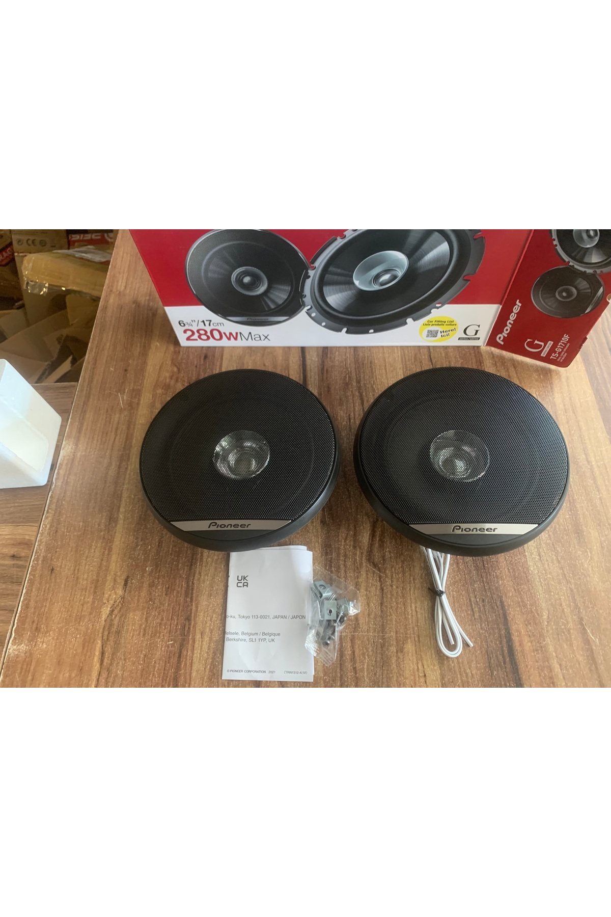 Deniz Sound Garage 17 CM Koaksiyel Hoparlör TS-G1710F 280 Watt 40
