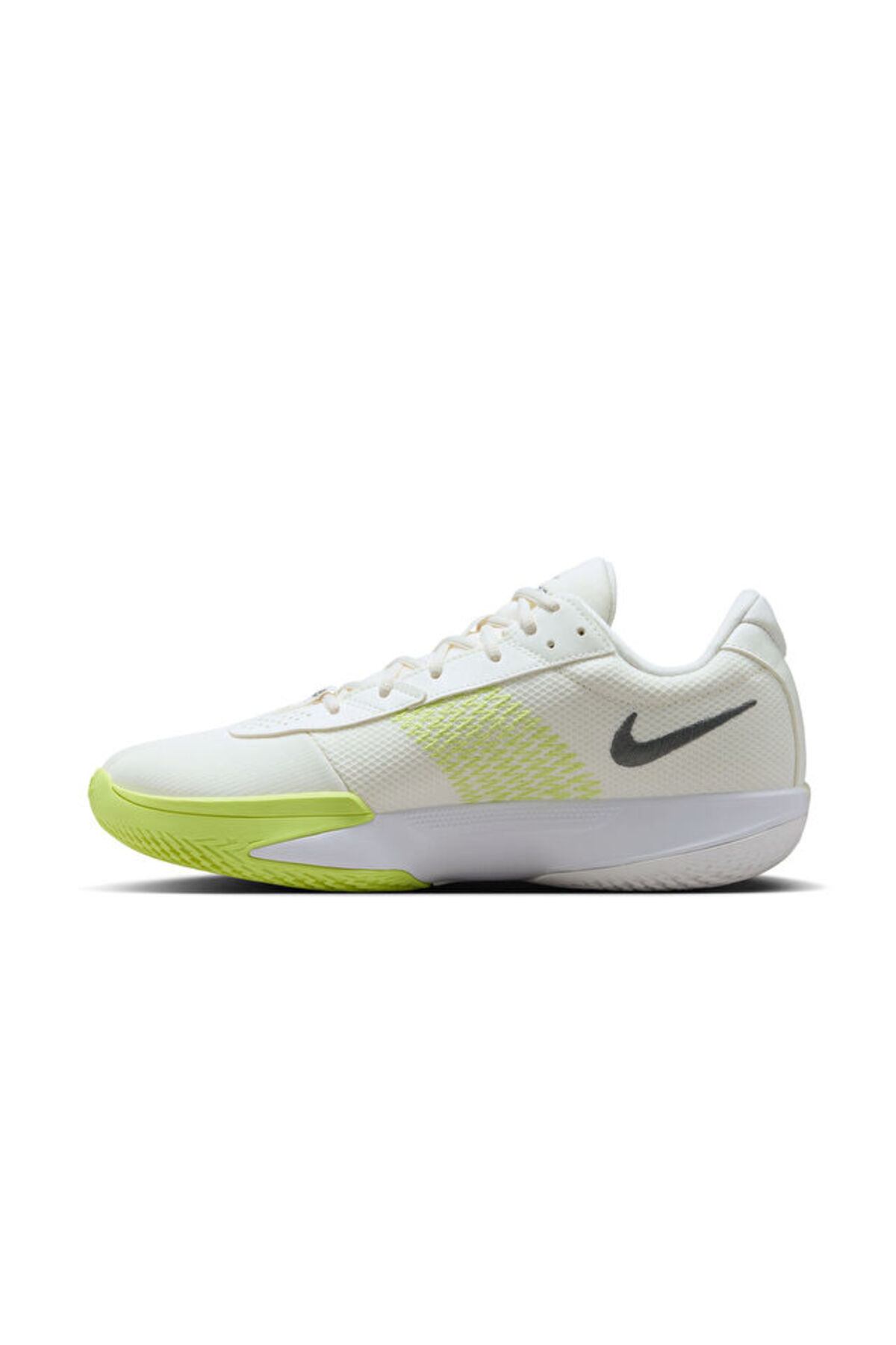 G.T. Cut Academy Air Zoom Basketbol ve Günlük Spor Ayakkabı Kırık Beyaz / Limon Sarısı / Gri - Sail / Light Lemon Twist / White / Smoke Grey — رنگارنگ LEORAAIR004 — تصویر 2 از 8