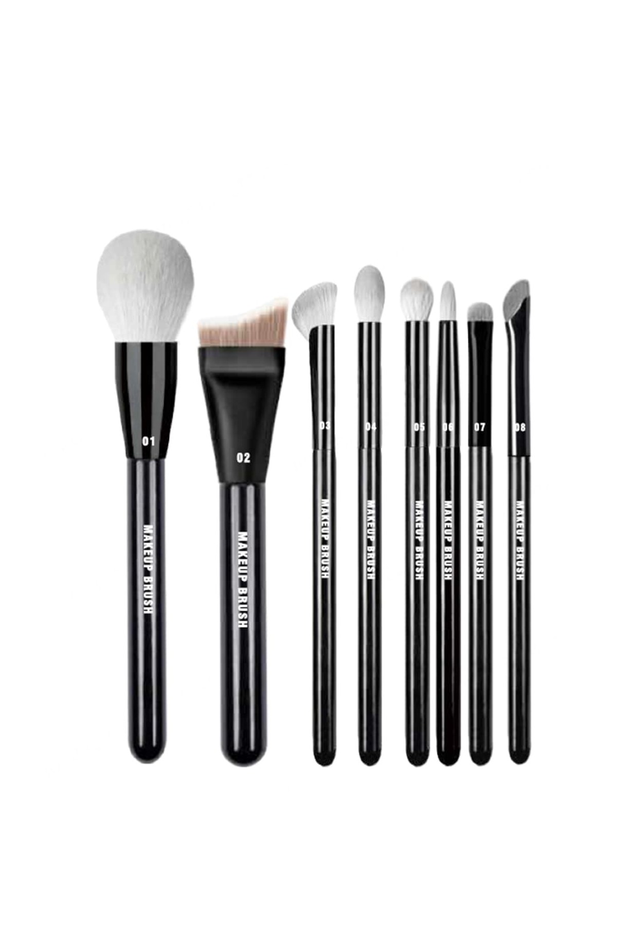 Lisanslı Sweet & Bold Makyaj Fırça Seti 8’li – Taşınabilir 21,2 Cm — 2028498710100 — تصویر 7 از 7