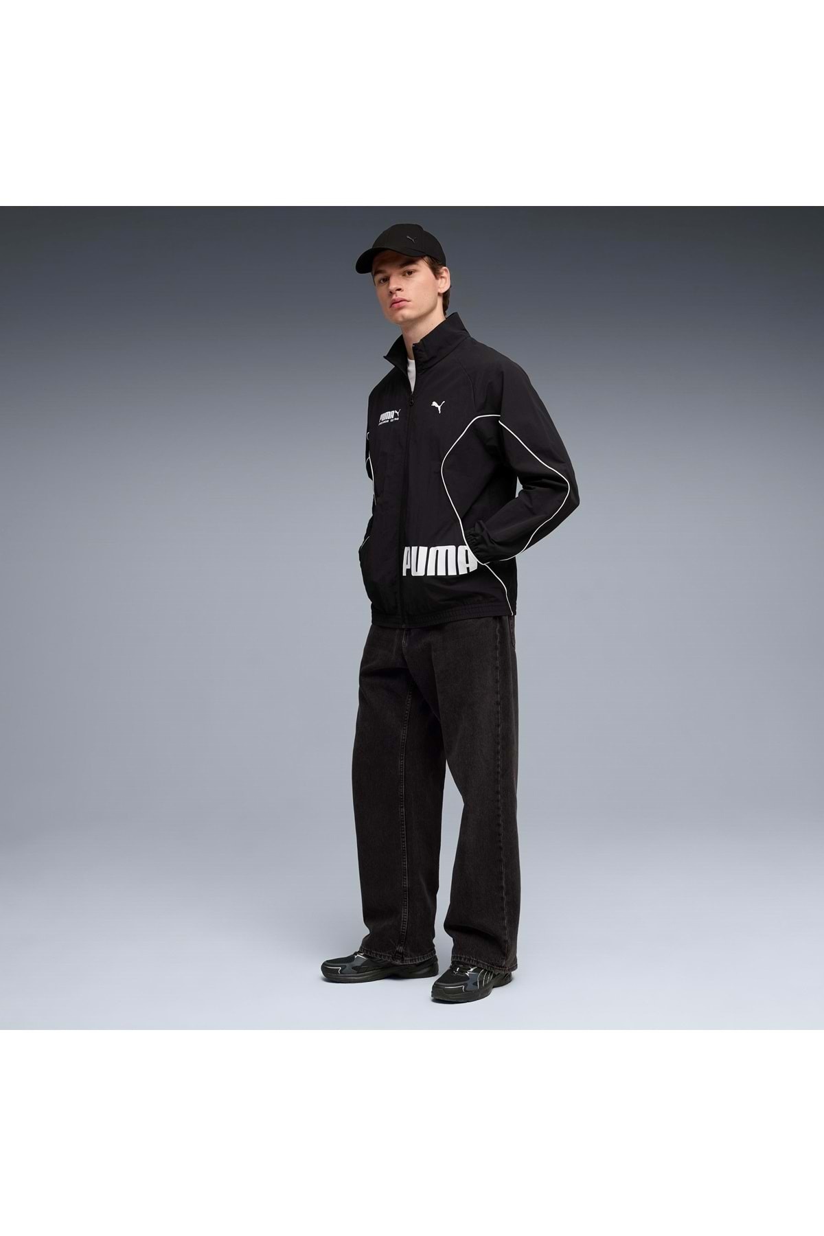 Puma 692173 Sport Track Jacket Eşofman Üstü SİYAH görsel 5