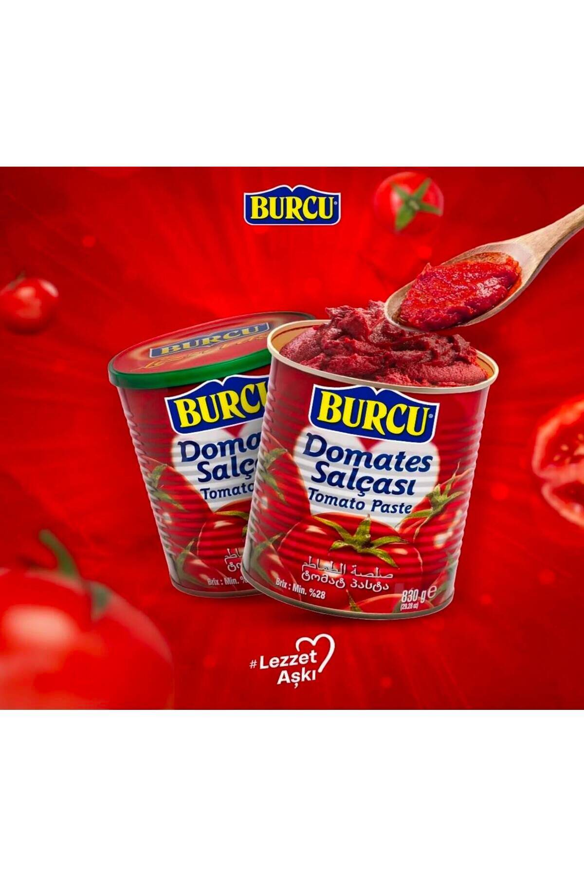 BURCU ДОМАТНА ПАСТА 830ГР