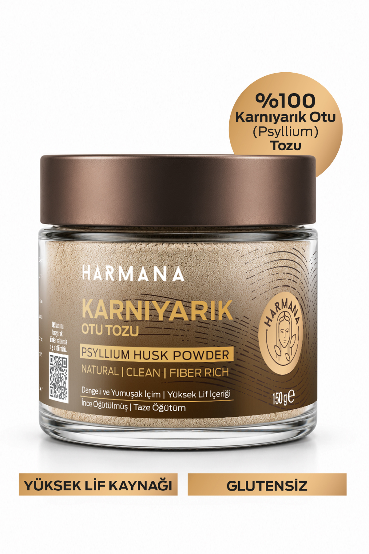 HARMANA Karnıyarık Otu Tozu 150 Gr