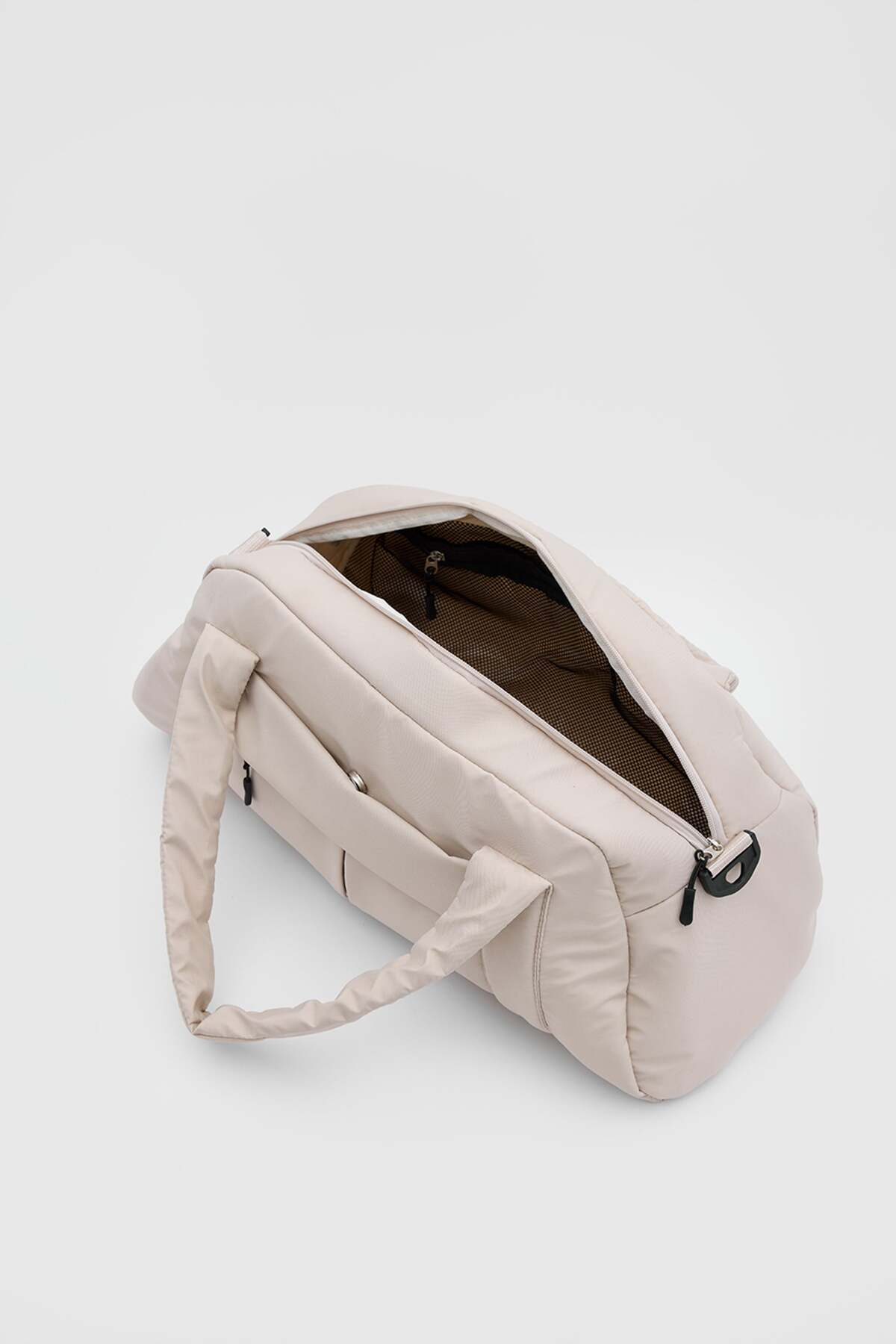 Shule Bags Martina Spor Ve Seyahat Çantası Bej görsel 7